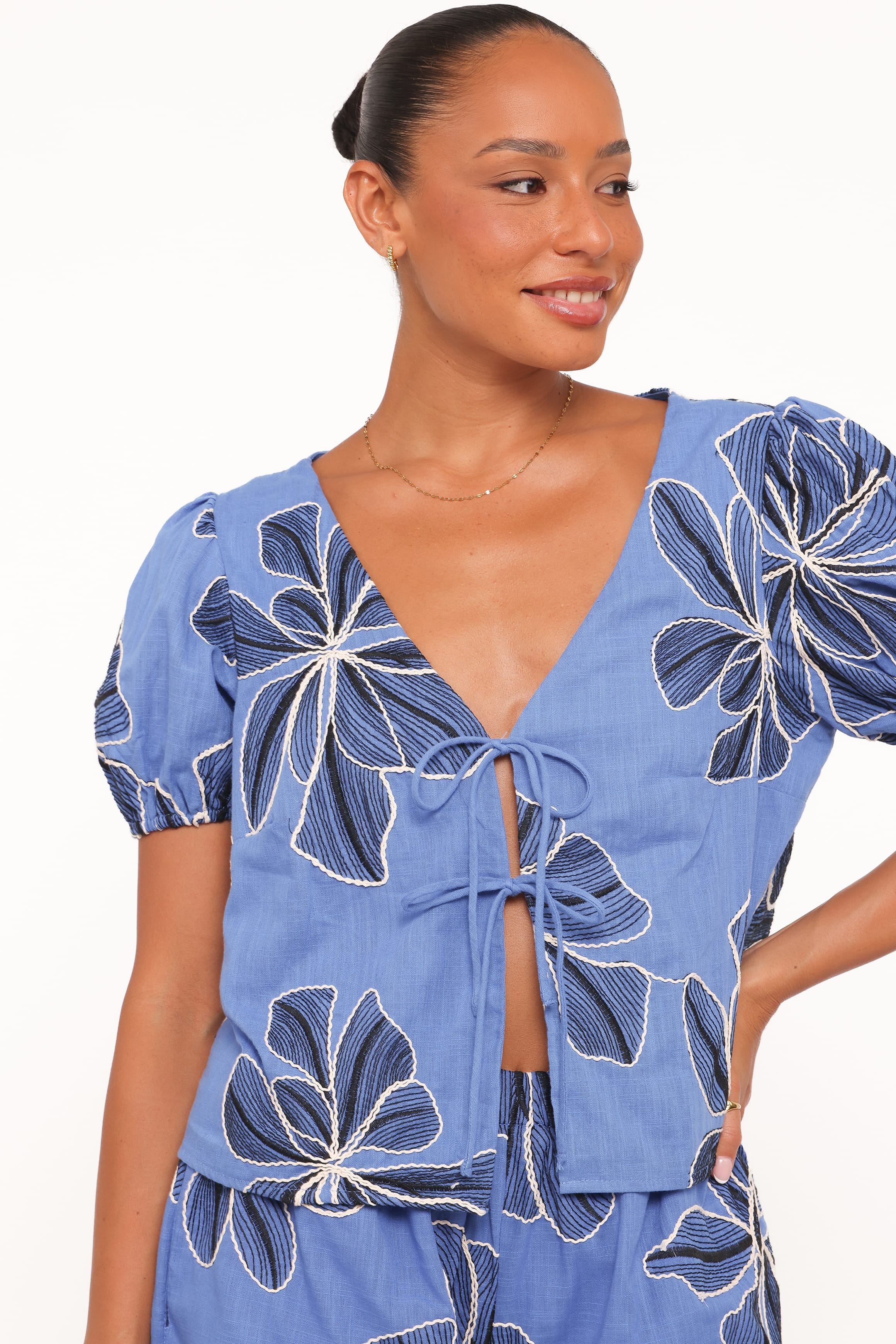 SETS Asta Short Set - Blue Floral
