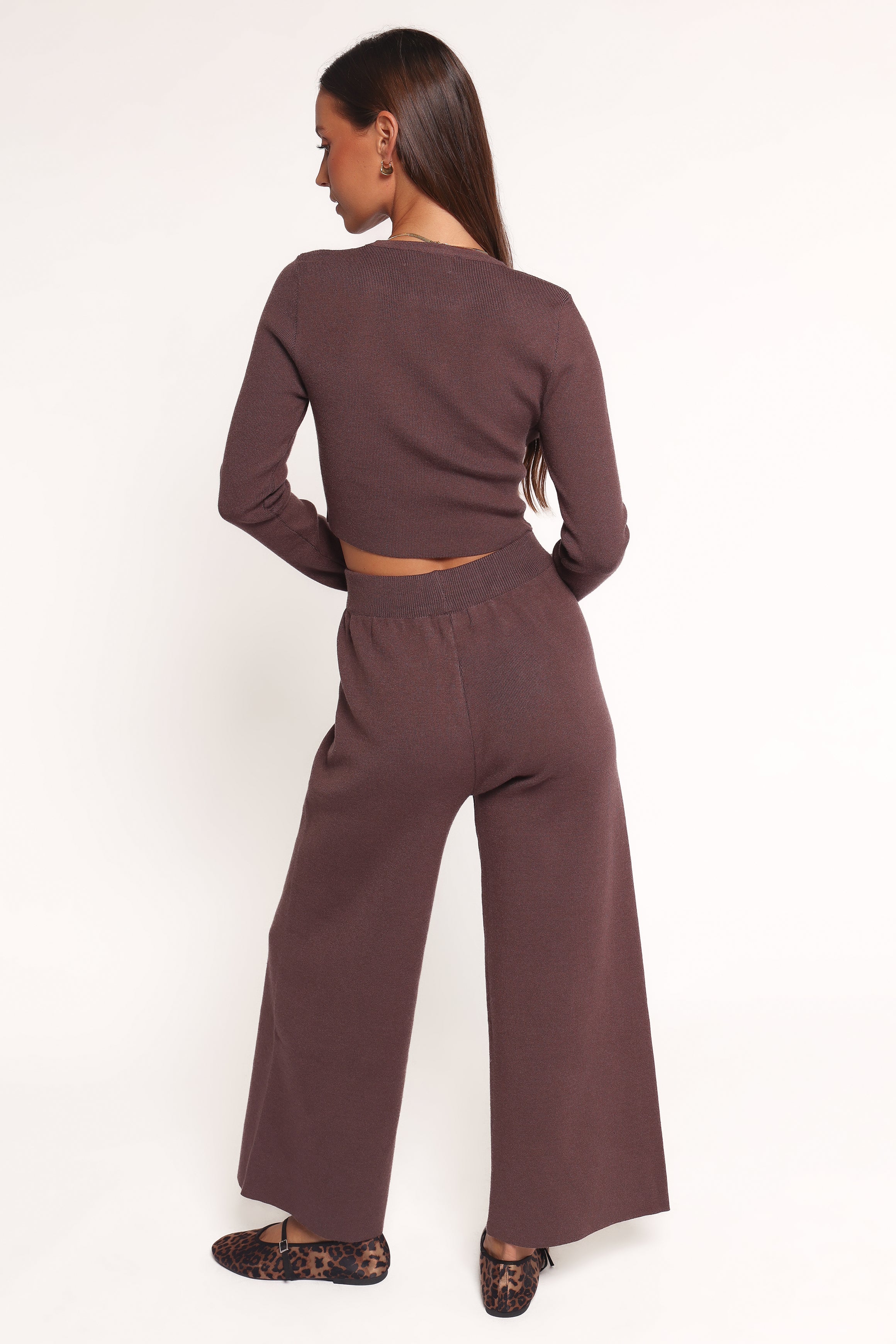 SETS Ayers Long Sleeve Set - Chocolate Brown