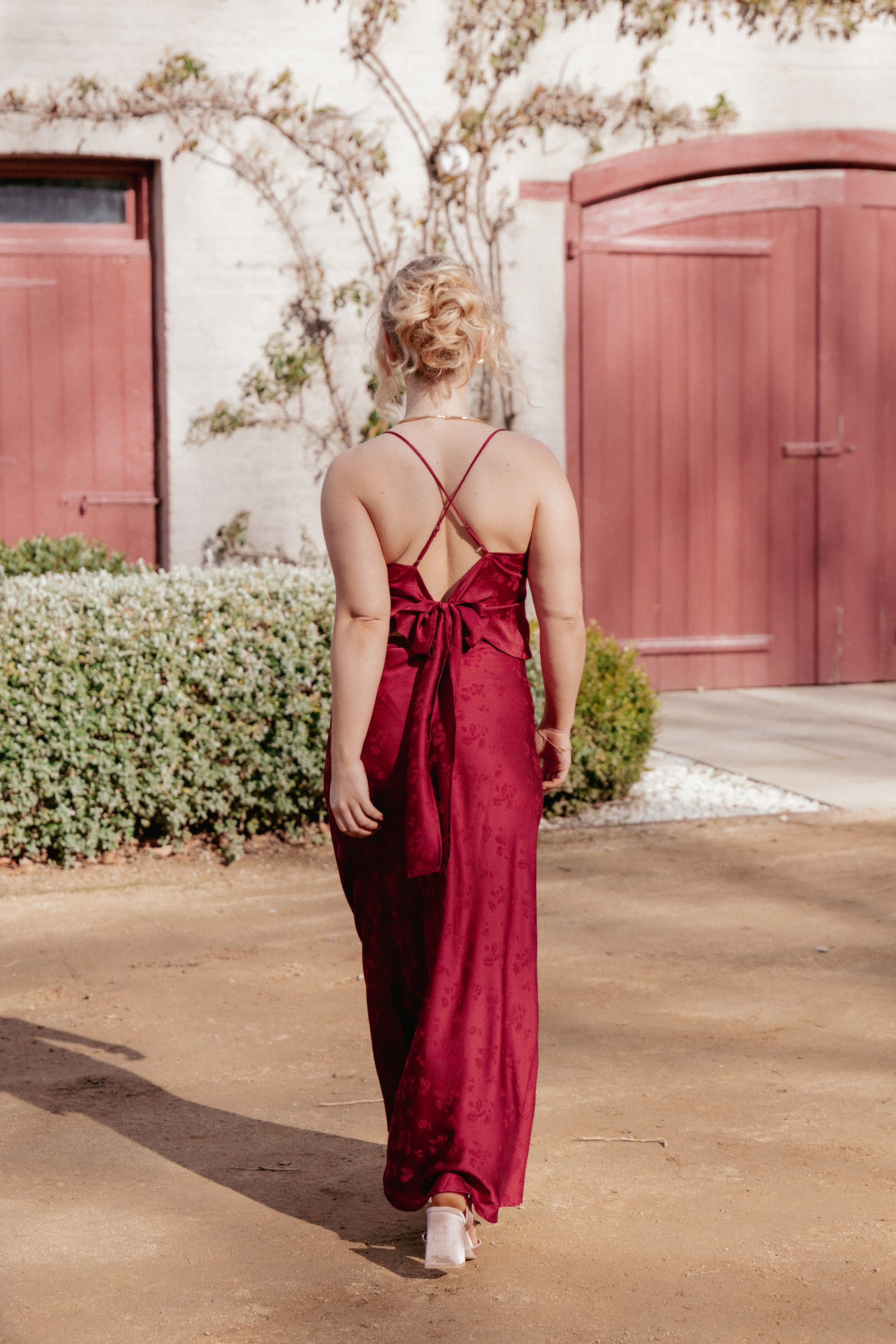 SETS Belle Two Piece Set - Burgundy
