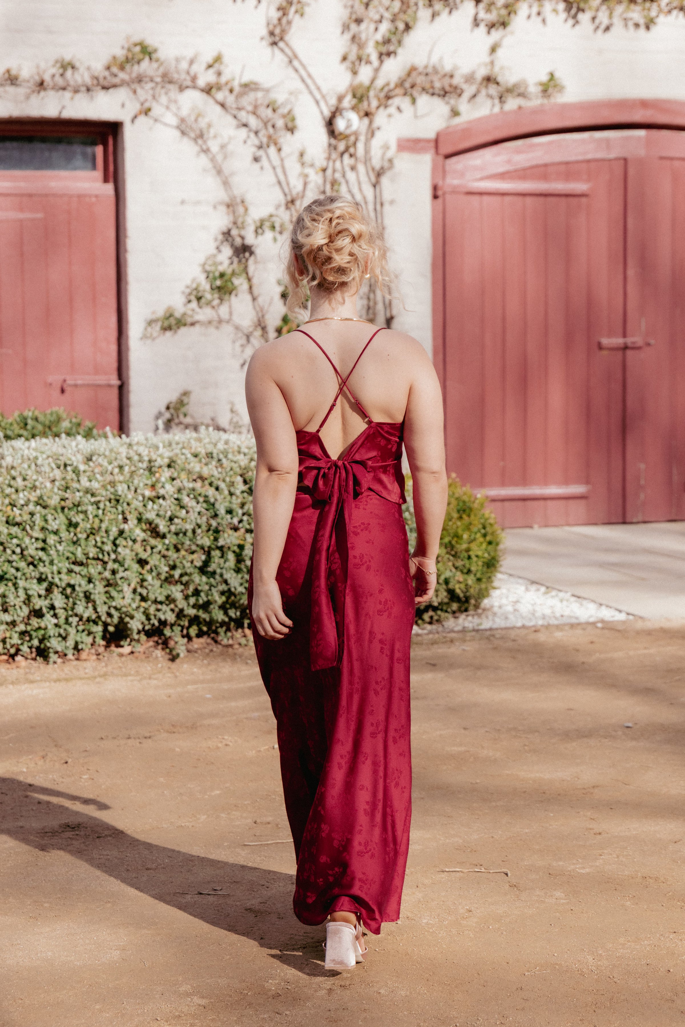 SETS Belle Two Piece Set - Burgundy