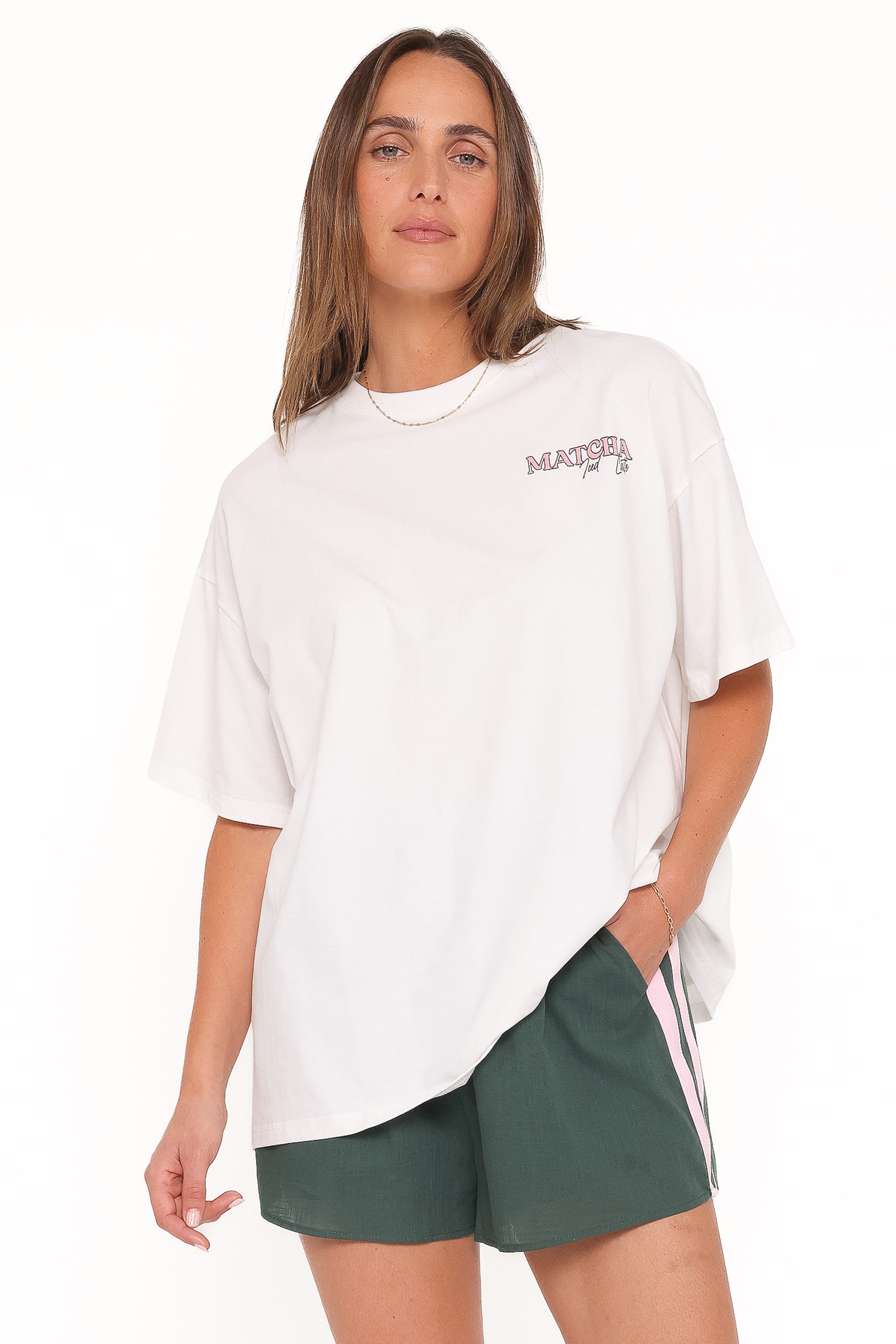 SETS Billie Short Set - Green Matcha