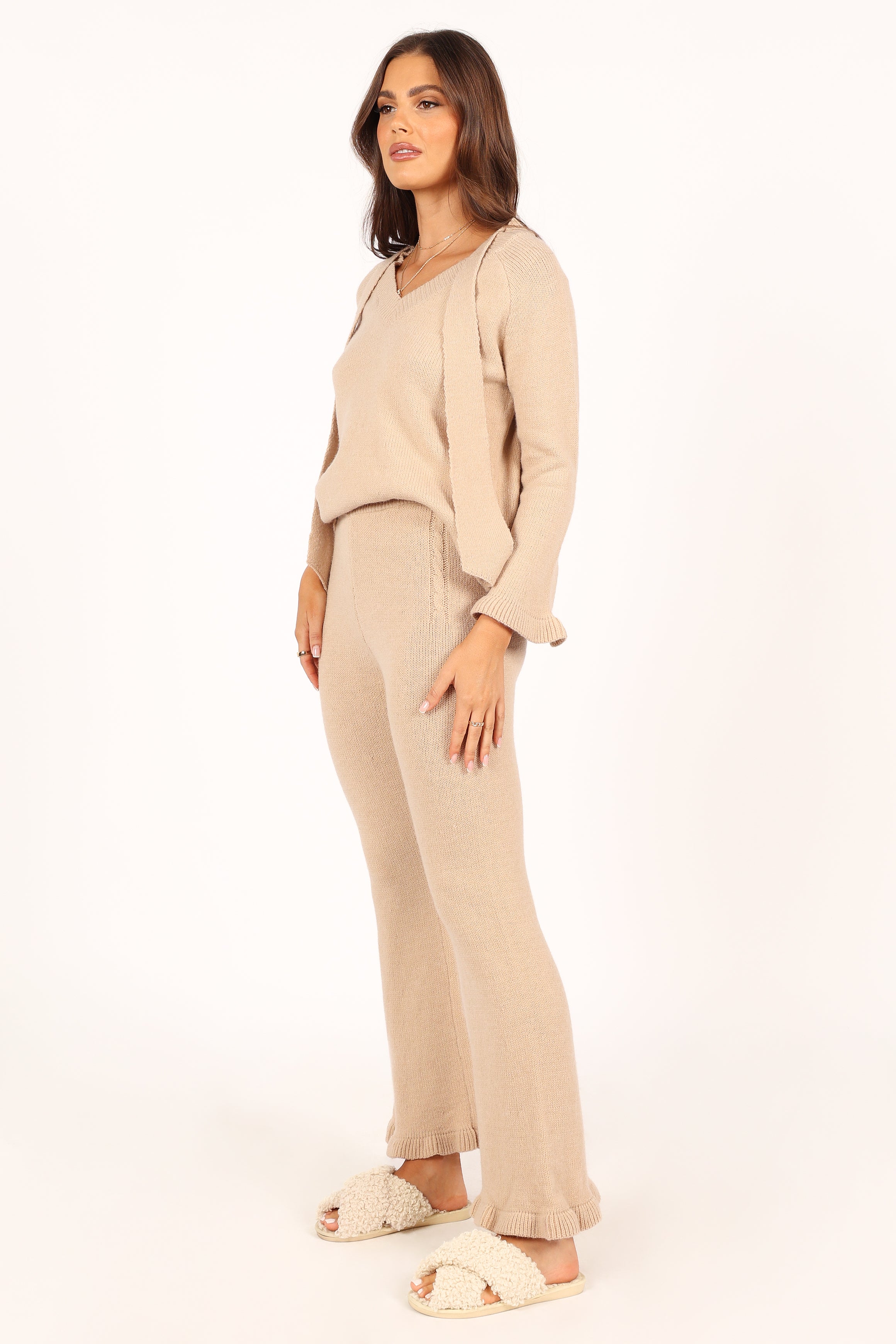 Sets @Boa Knitted Set - Oatmeal