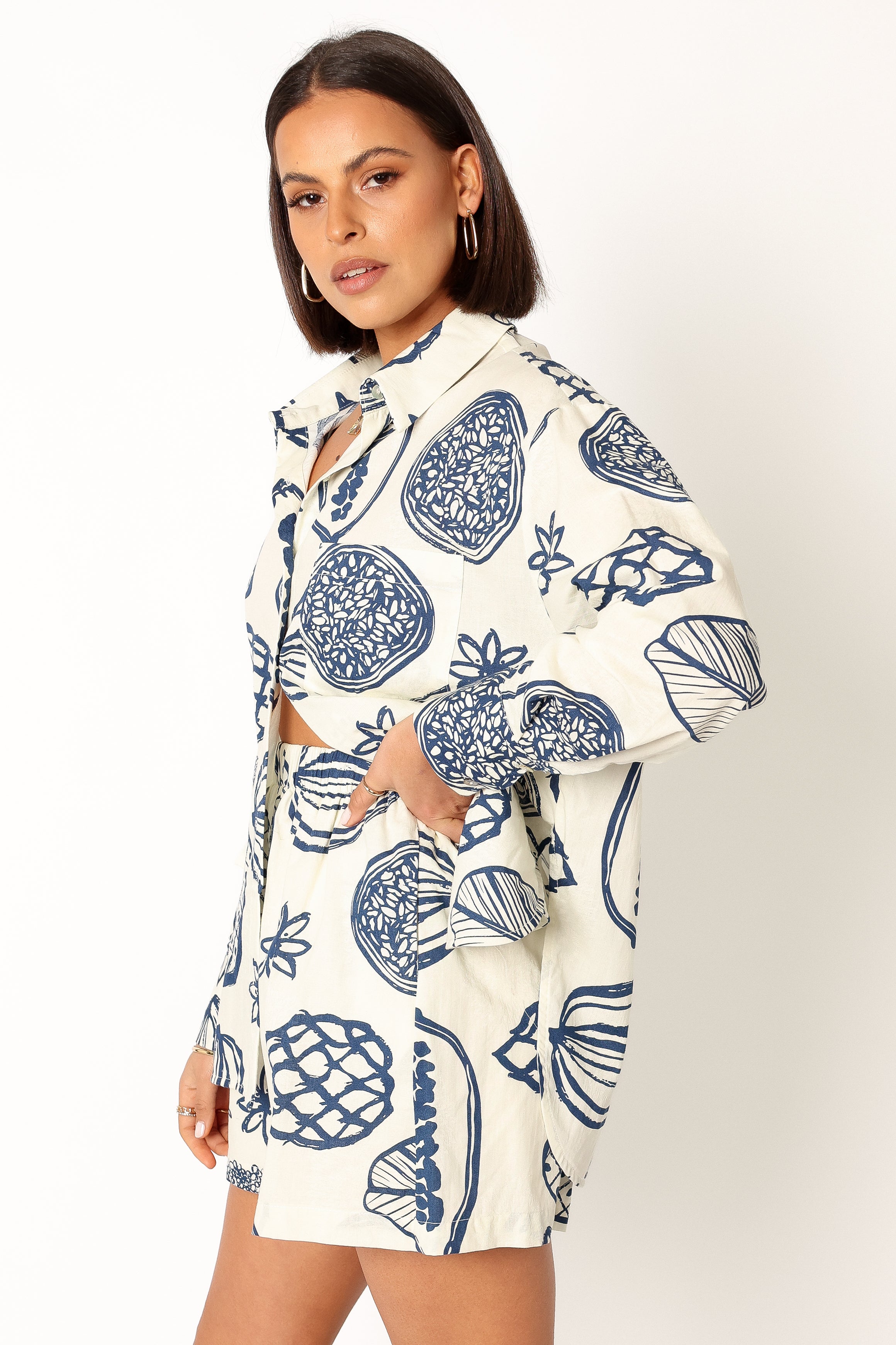 SETS @Bonnie Two Piece Set - Navy