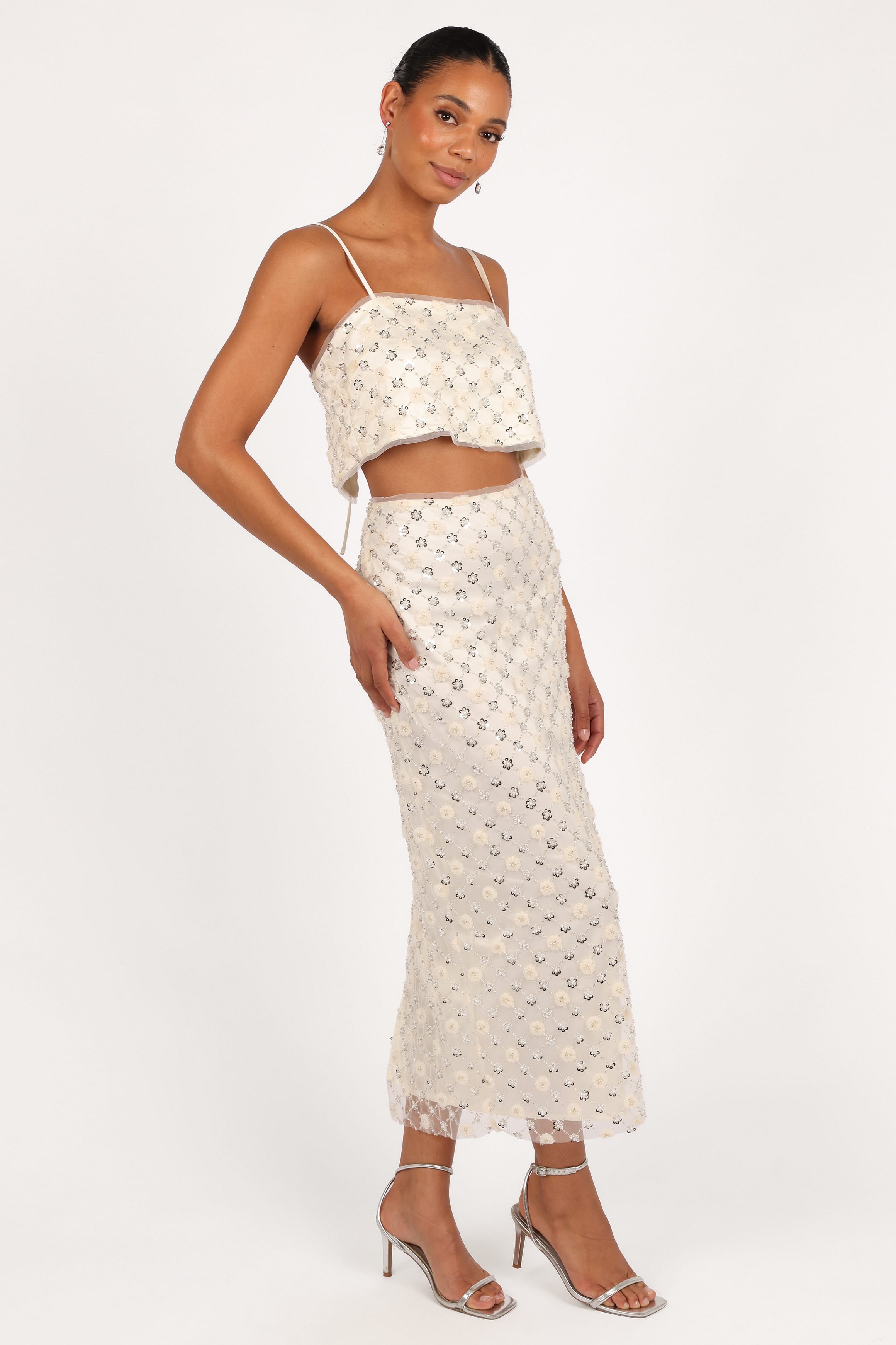 SETS Bottega Two Piece Set - Cream