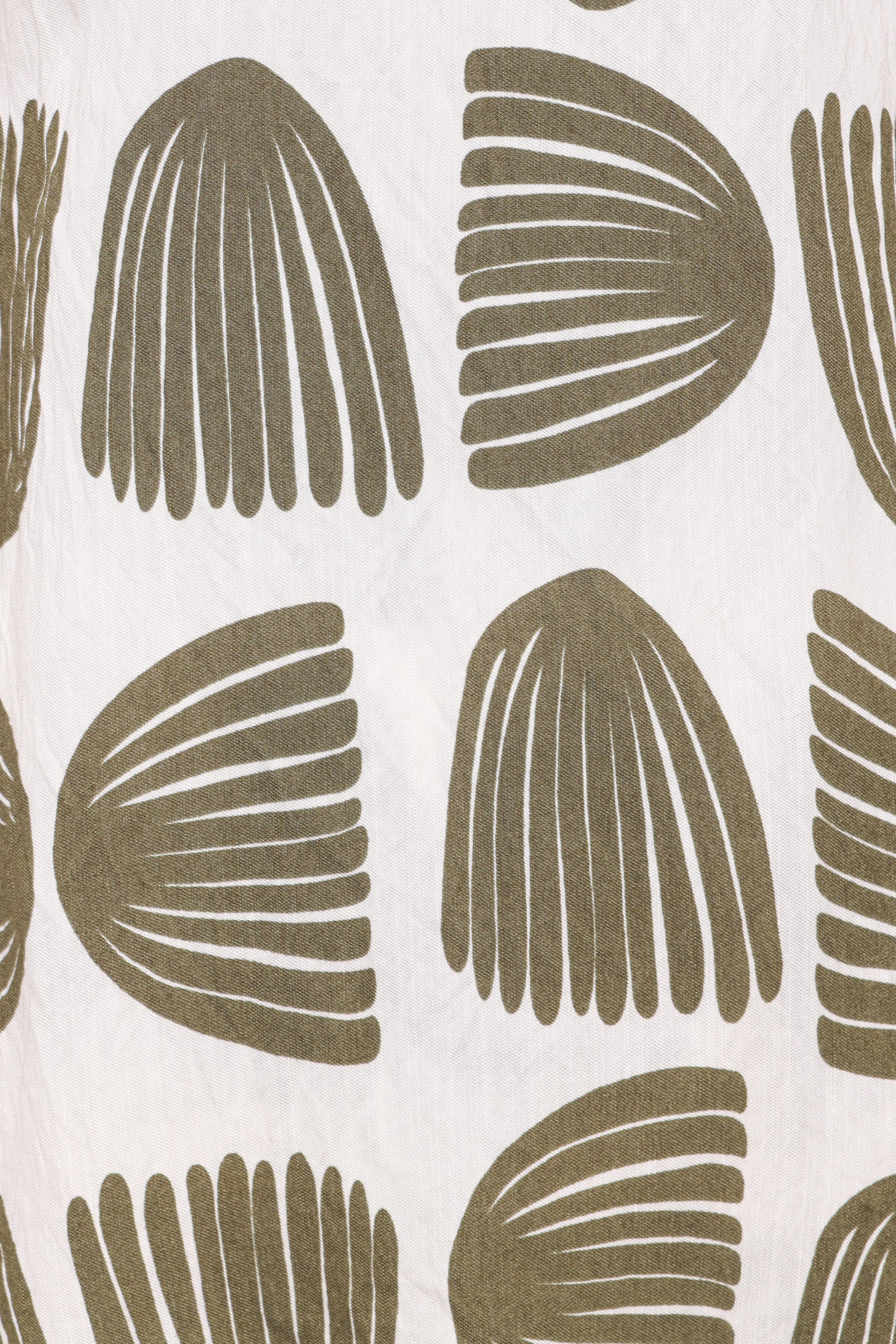 SETS Brianna Pant Set - Green Palm Print