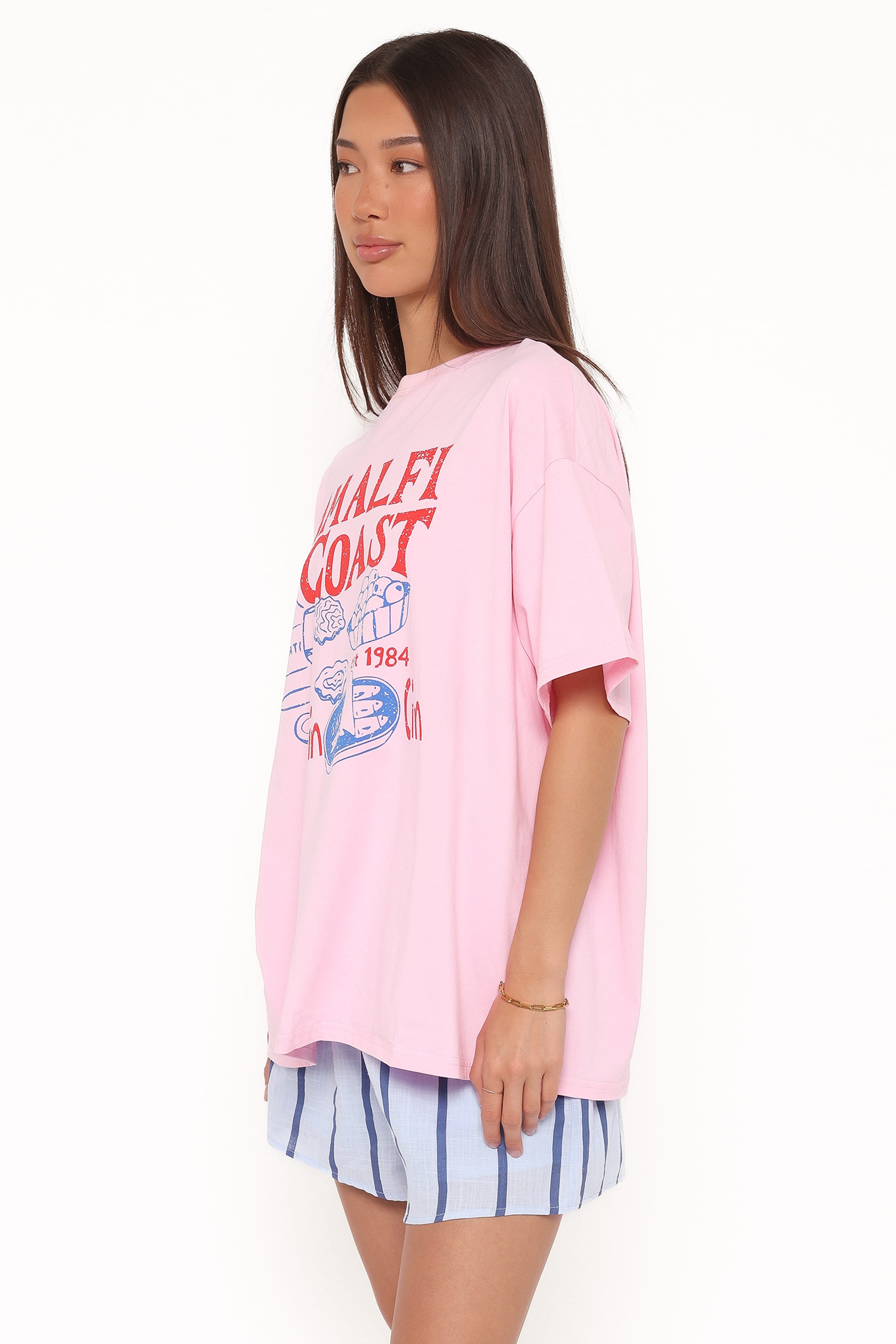 SETS Bridget Short Set - Pink Amalfi Coast