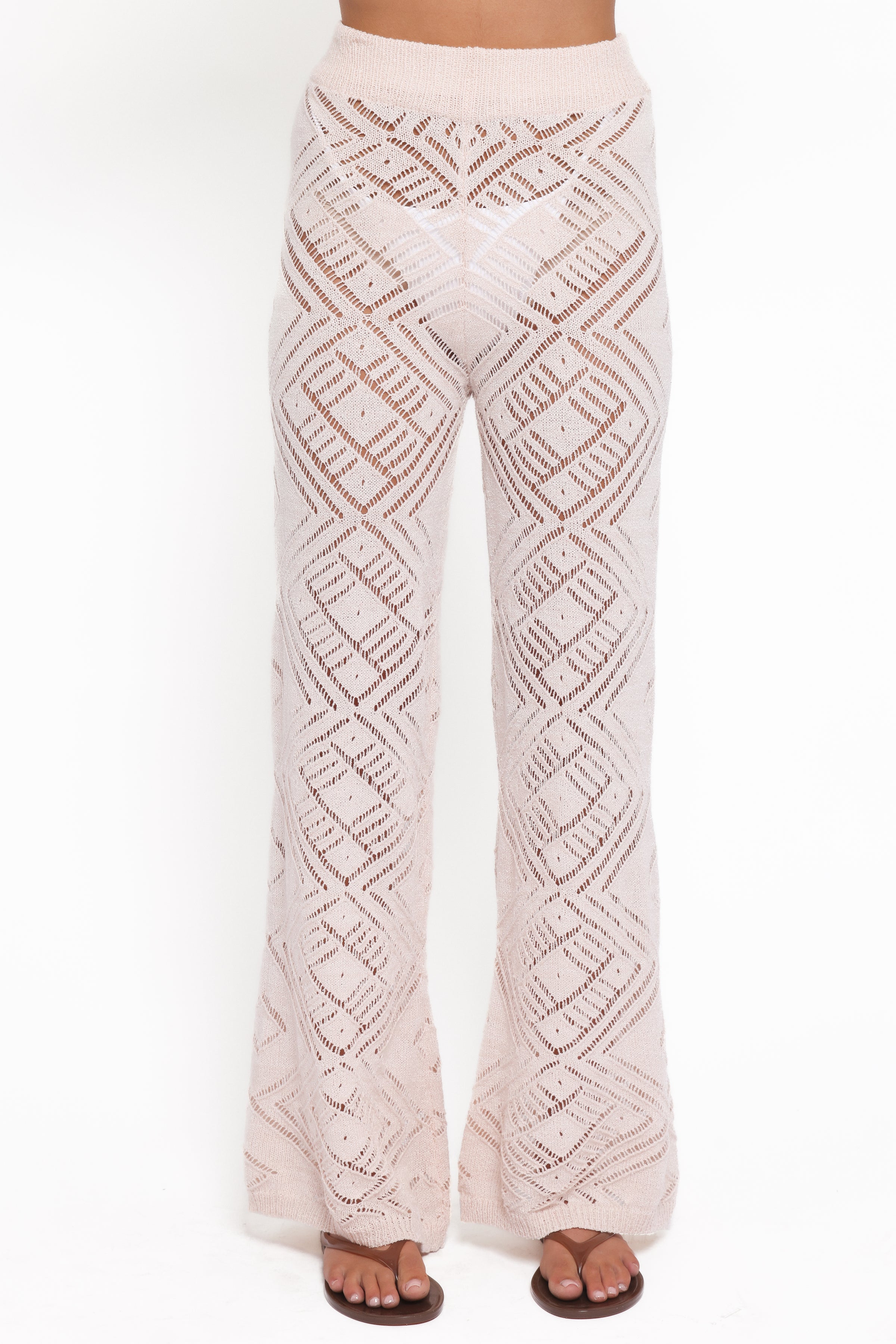 SETS Briony Knit Pant Set - Cream
