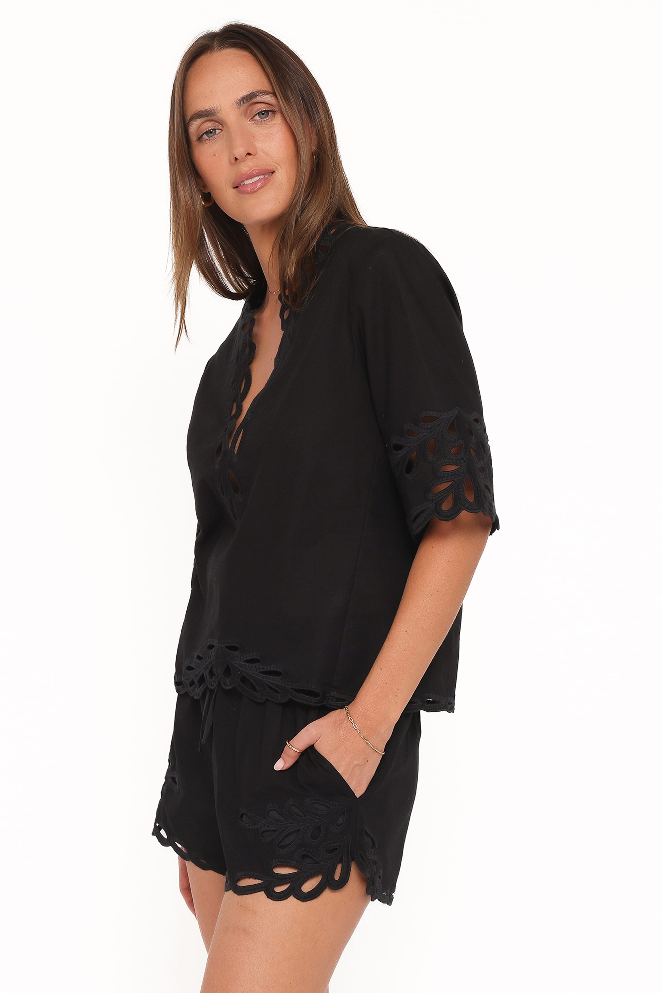 SETS Brydie Short Set - Black