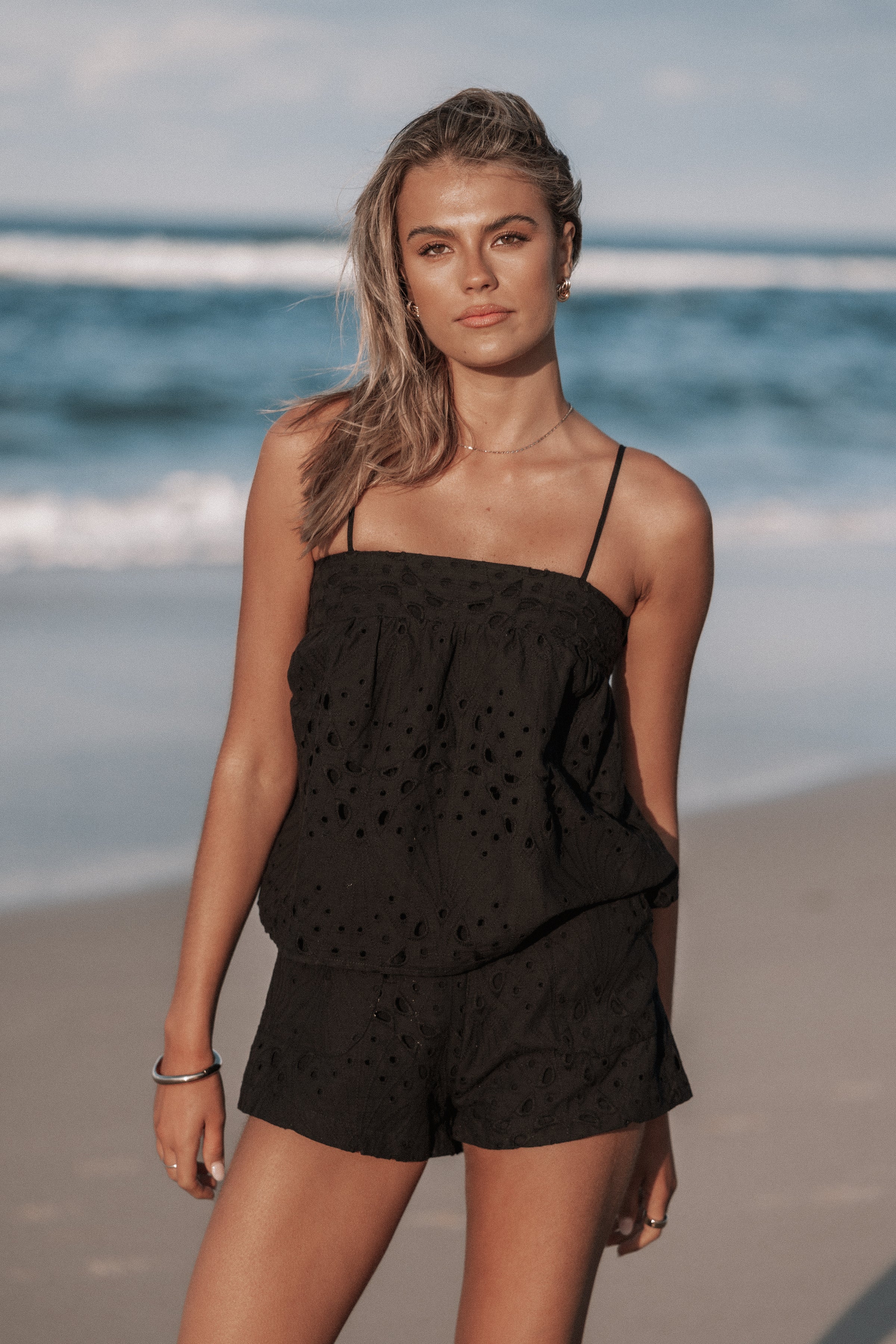 SETS Calla Short Set - Black