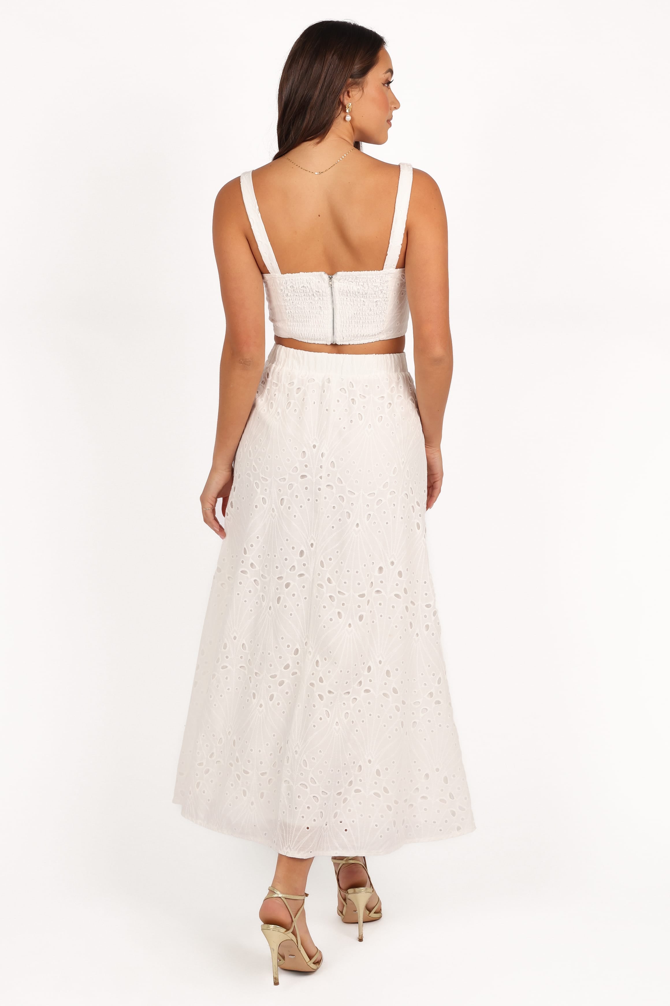 SETS Camellia Two Piece Set - White