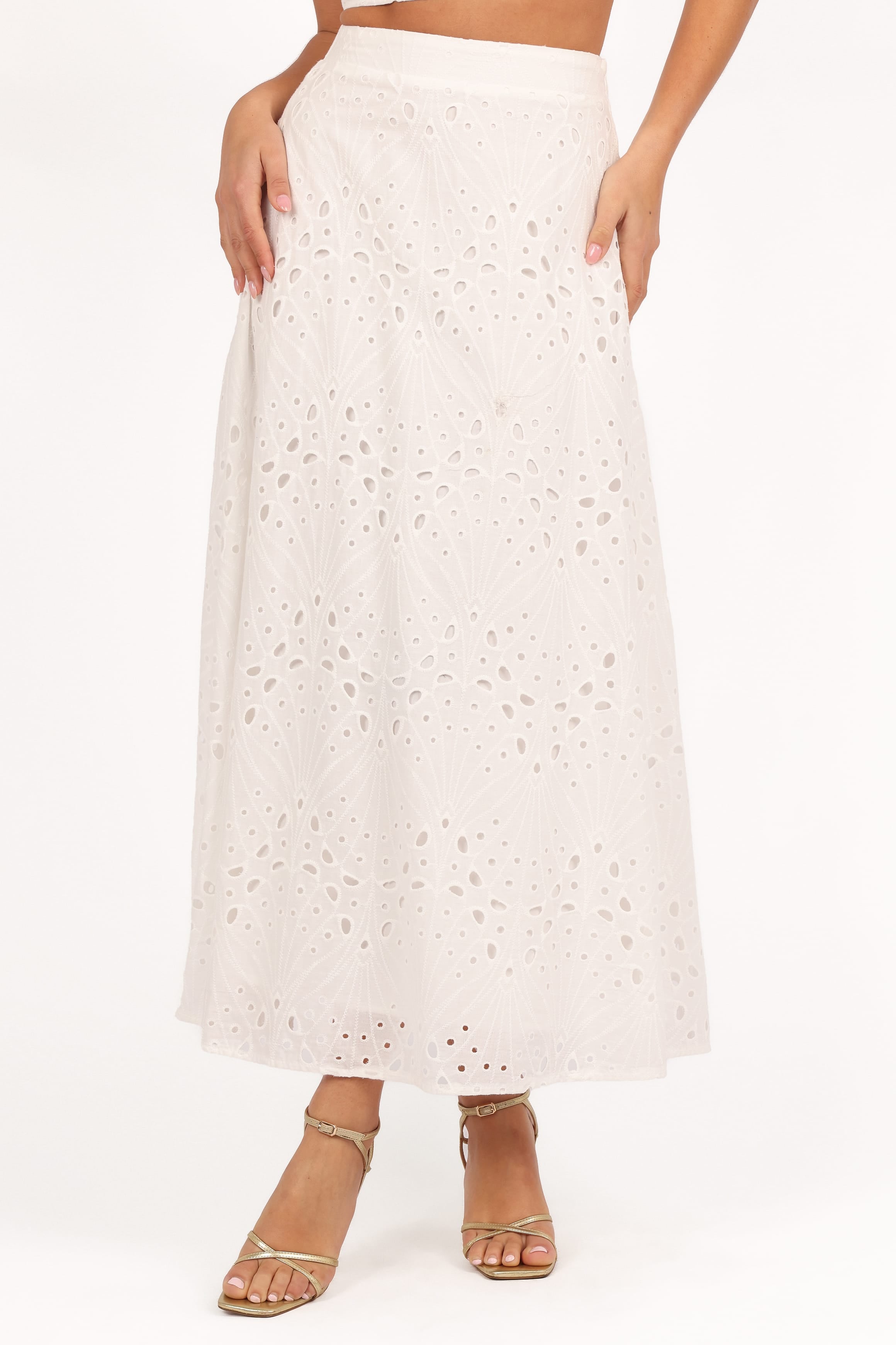SETS Camellia Two Piece Set - White