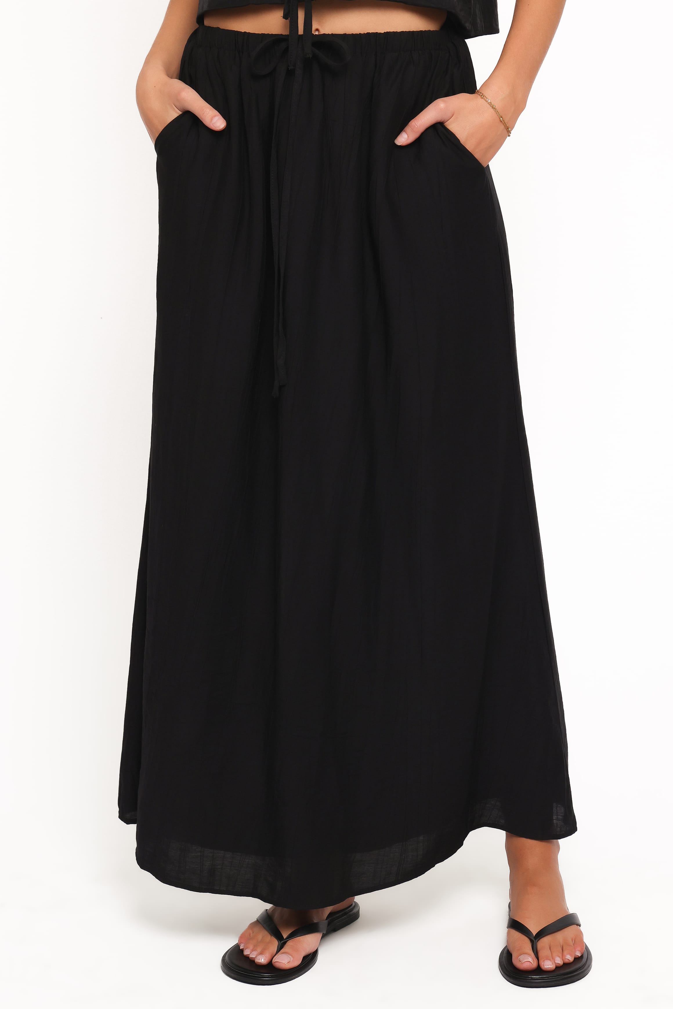 SETS Captie Skirt Set - Black