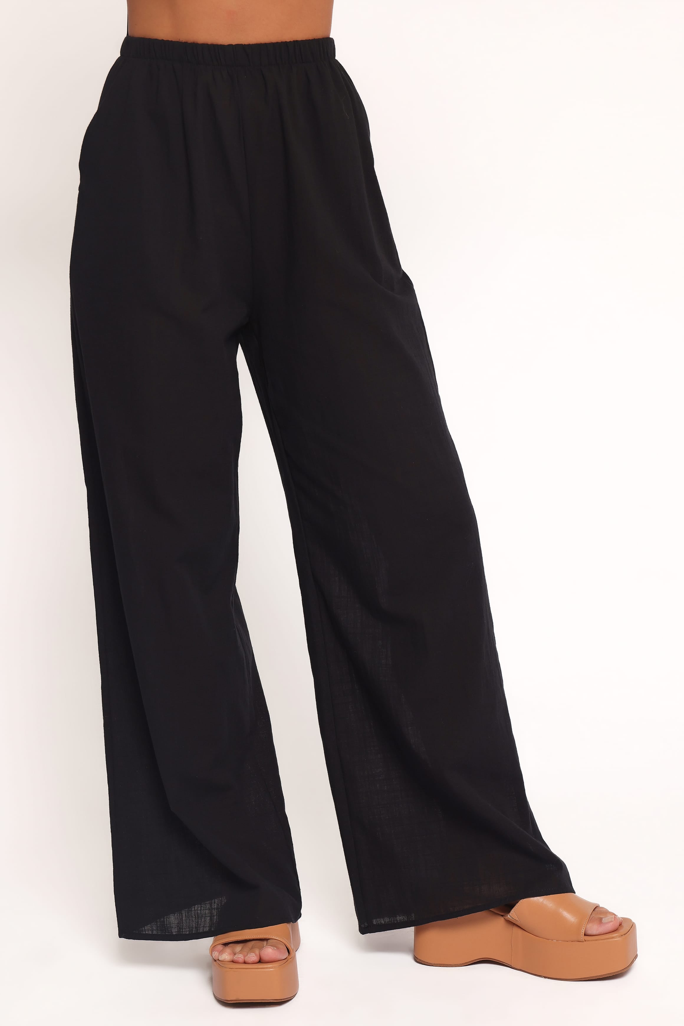 SETS Charlie Strapless Pant Set - Black