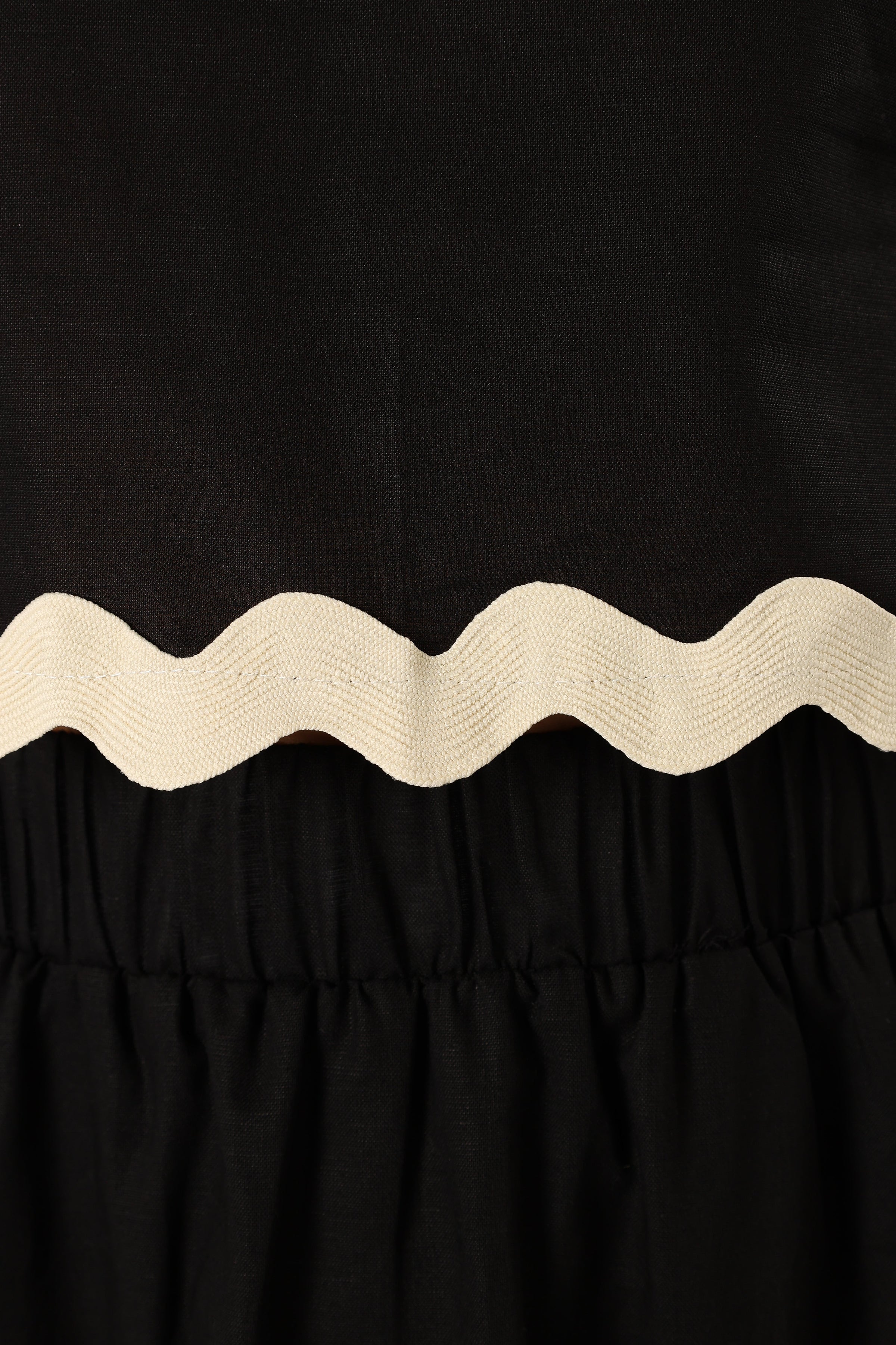 SETS @Chrissy Two Piece Set - Black Cream