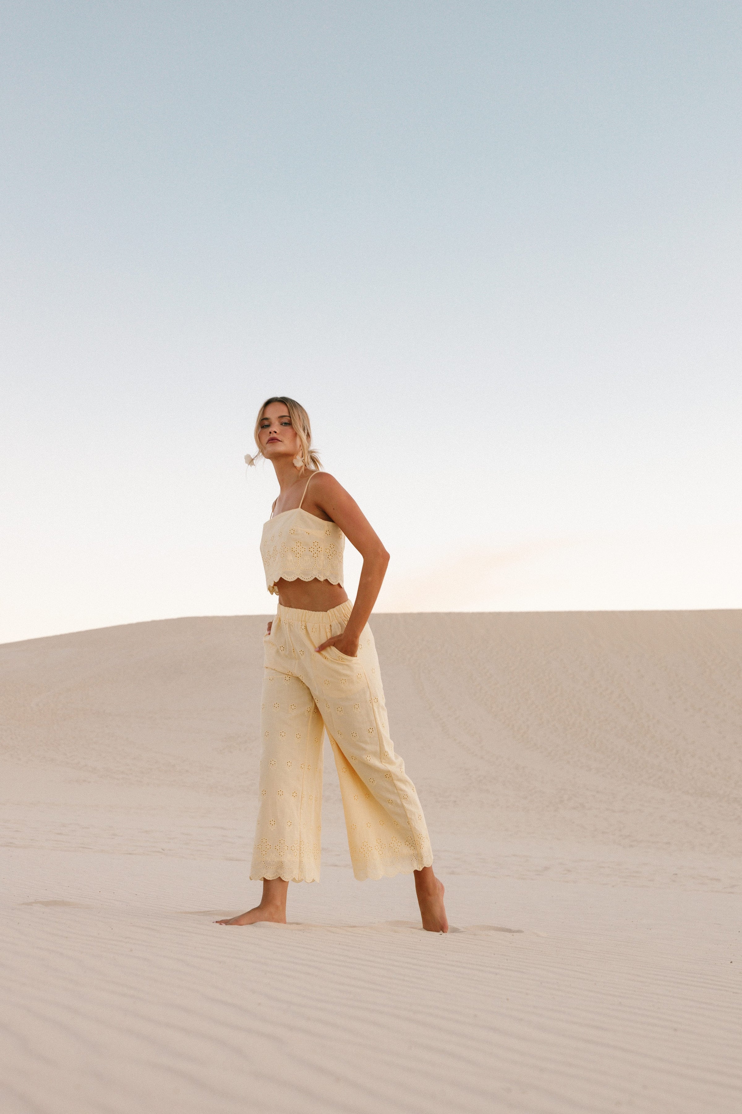 SETS Clementine Pant Set - Honeysuckle Yellow