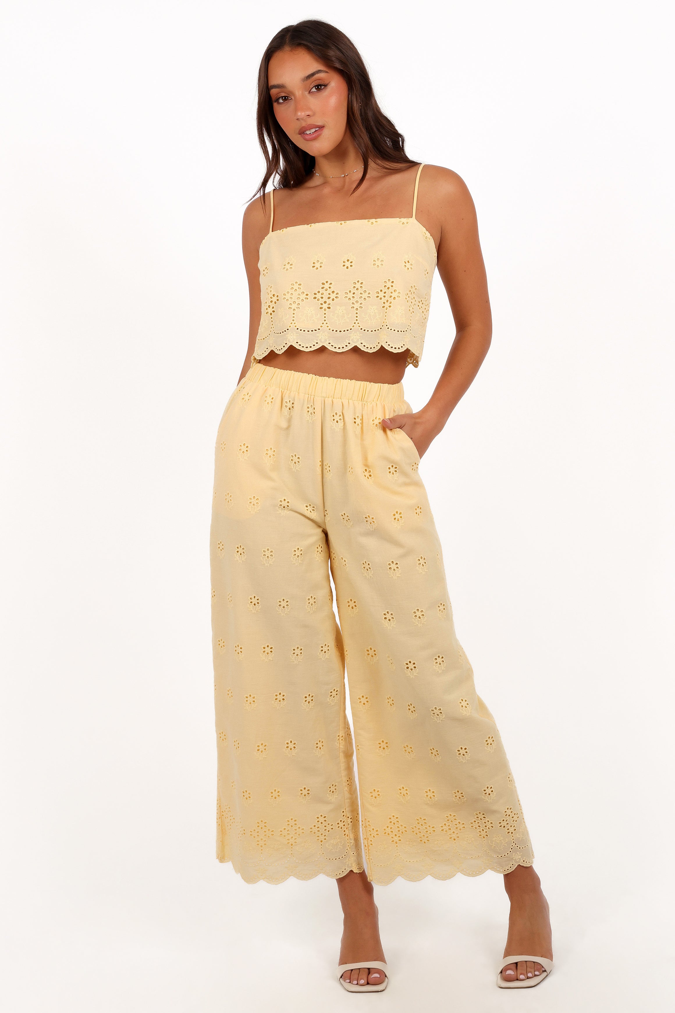 SETS @Clementine Pant Set - Honeysuckle Yellow (Hold for Birthday Collection)