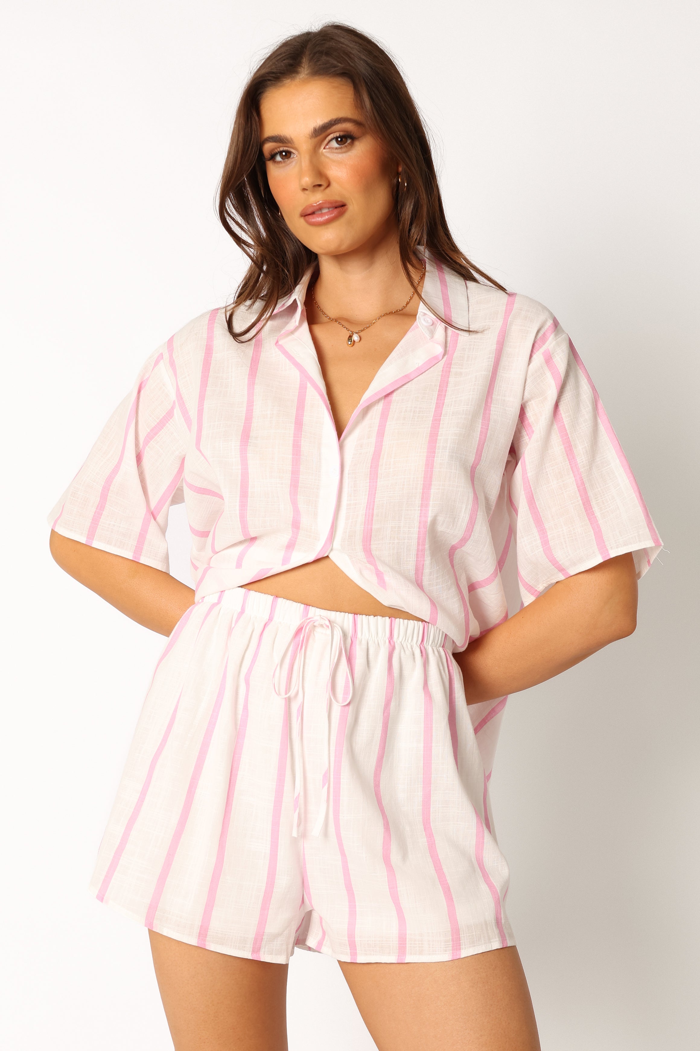 SETS @Costa Short Set - White