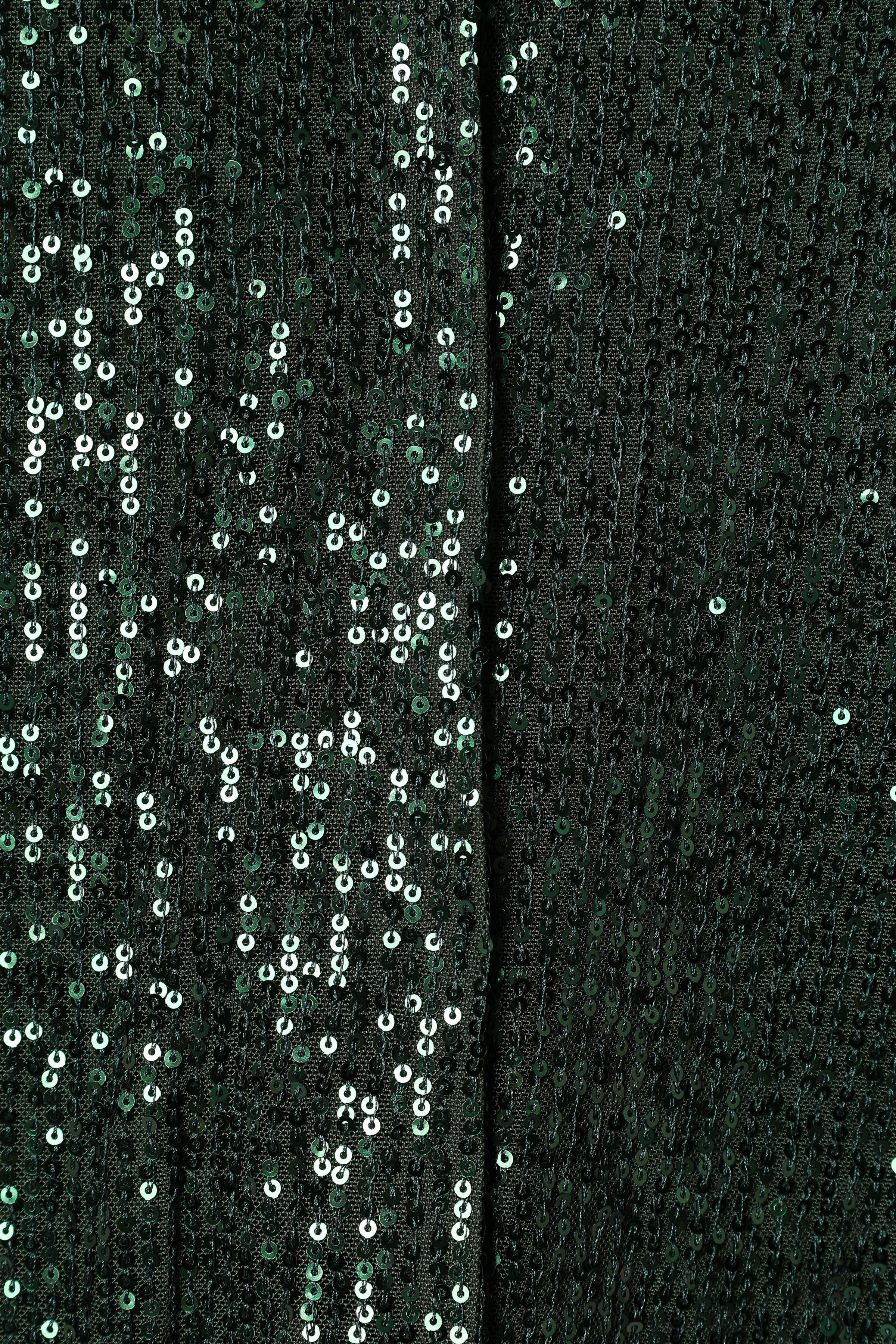 SETS @Darcy Sequin Two Piece Pant Set - Hunter Green