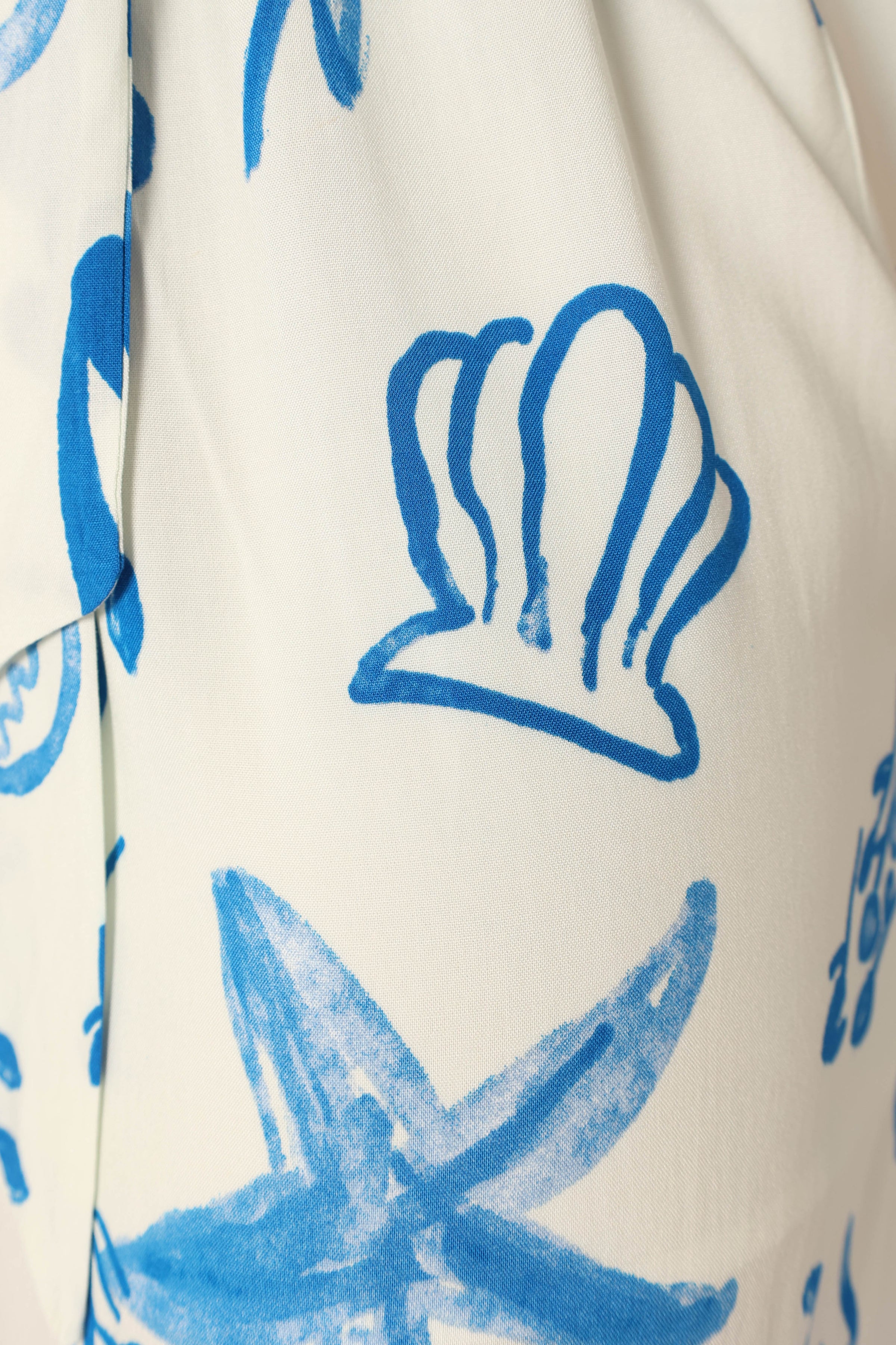 SETS @Delilah Skirt Set - White Blue