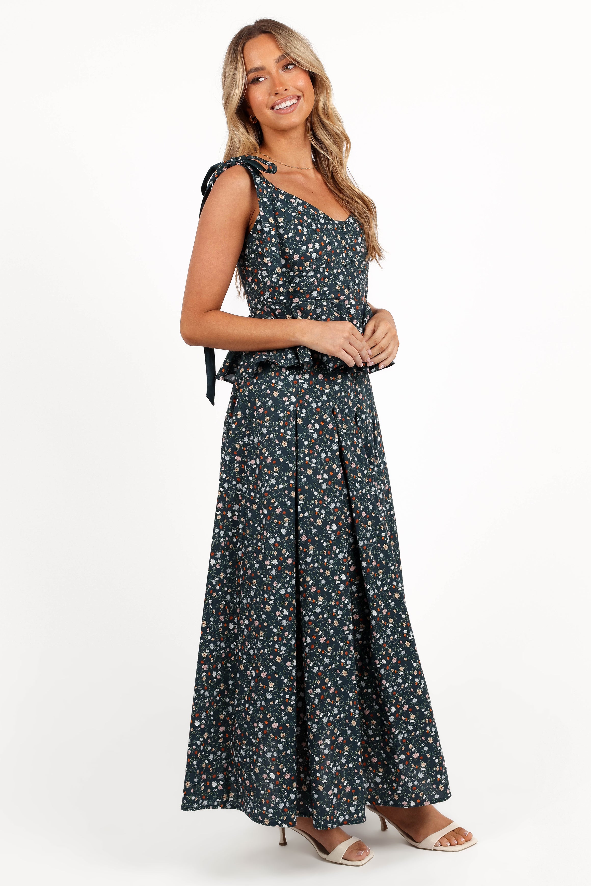 SETS Eden Two Piece Set - Hunter Green