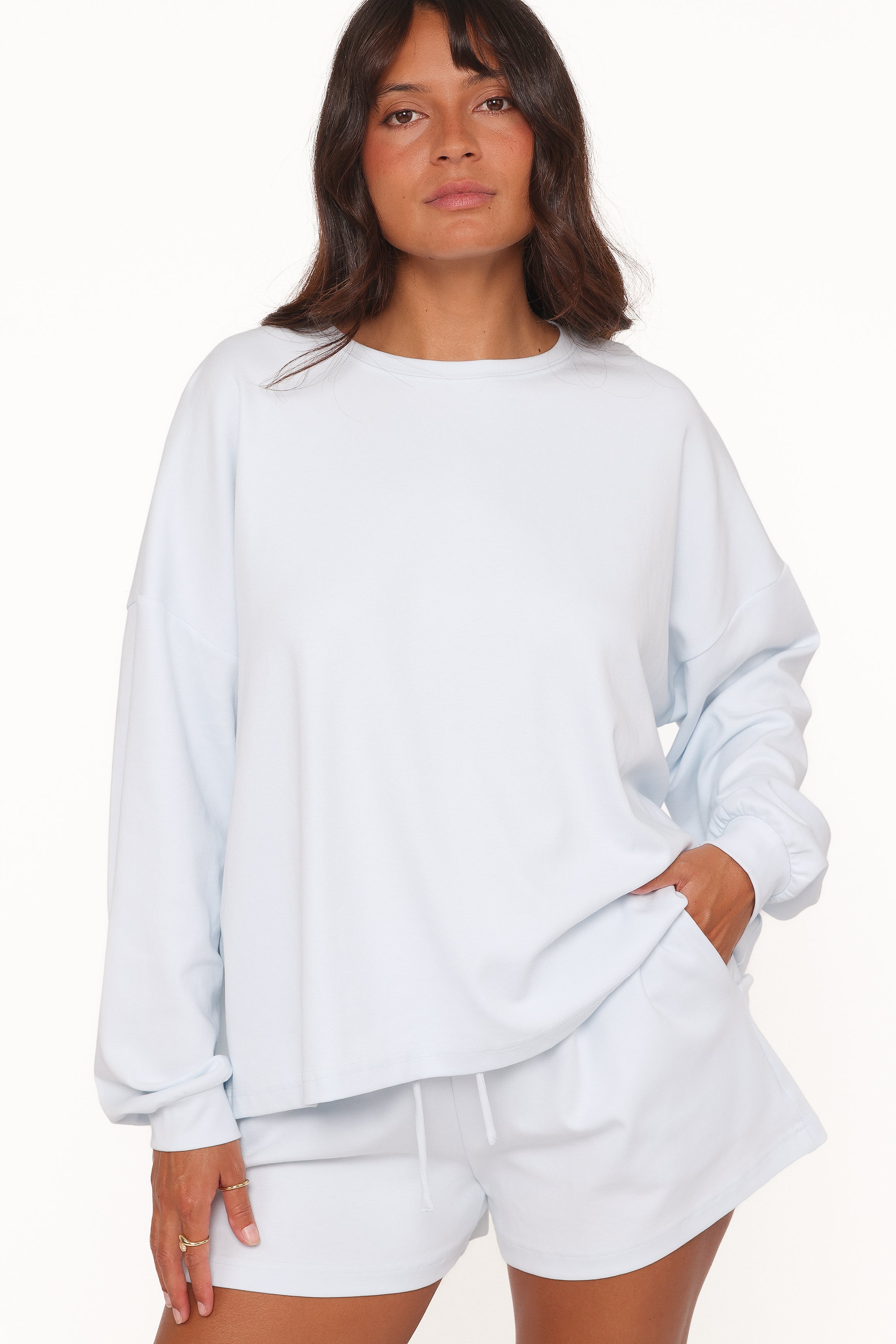 SETS Eliza Short Set - Ice Blue