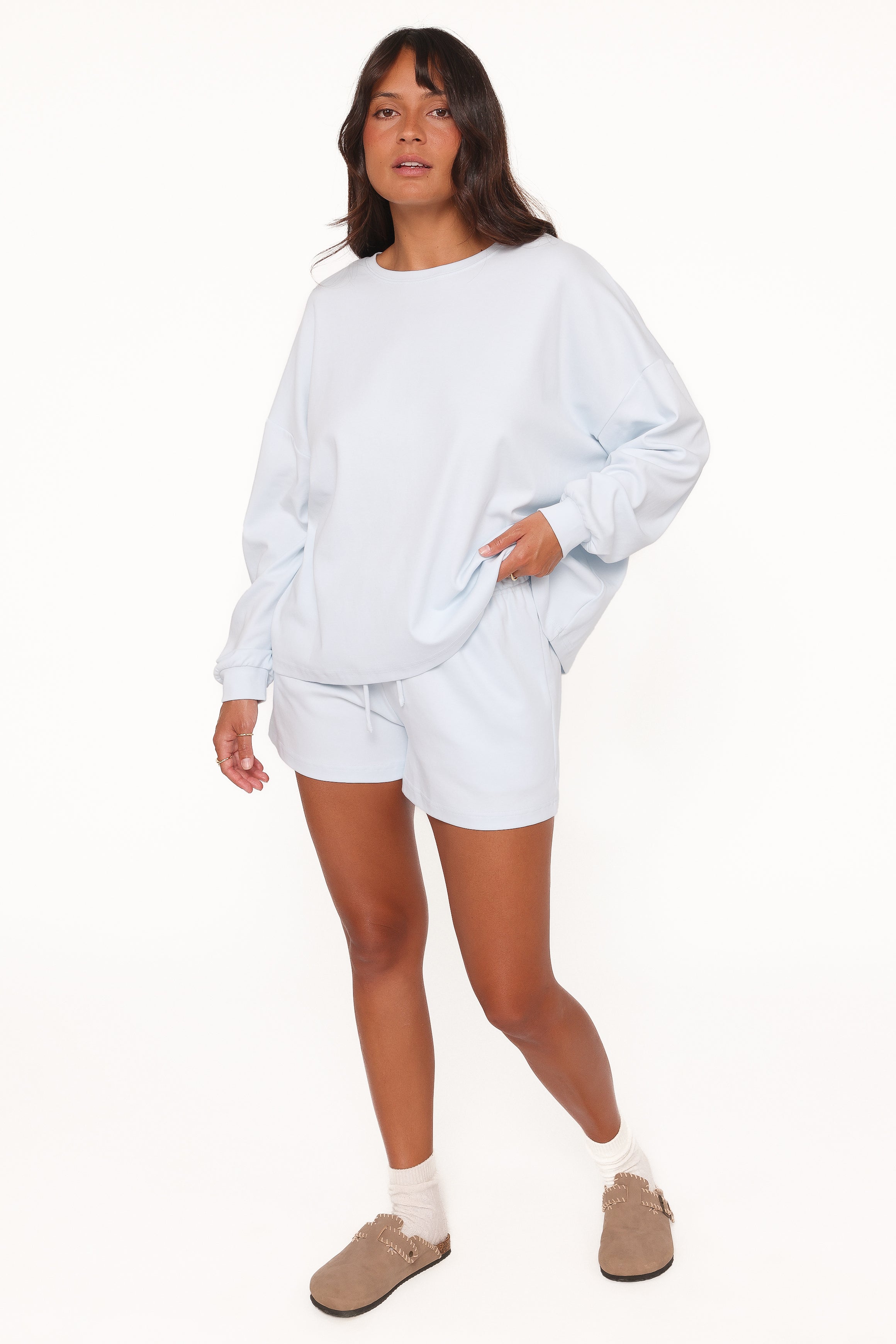 SETS Eliza Short Set - Ice Blue