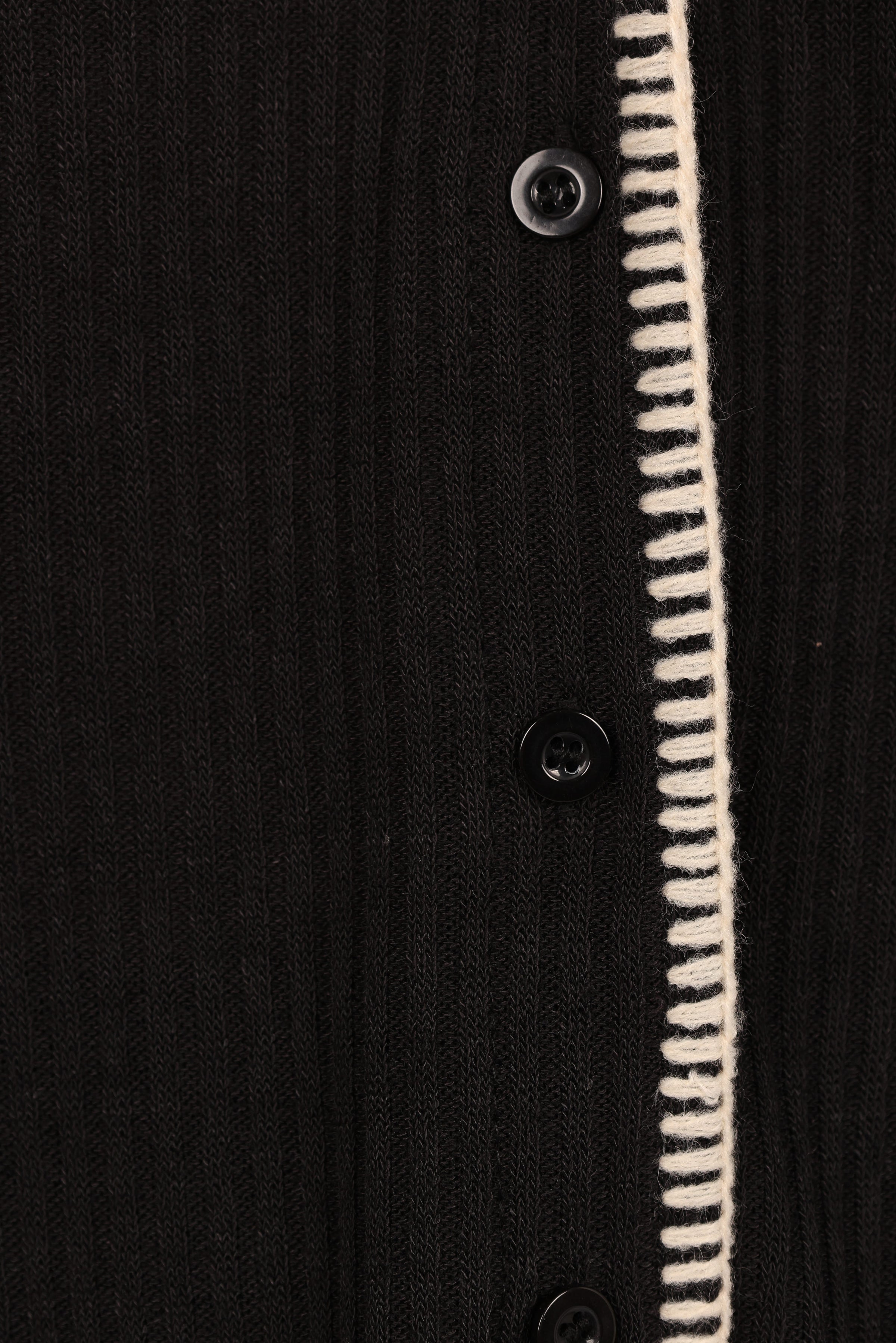 SETS Essen Knit Shirt Set - Black Cream