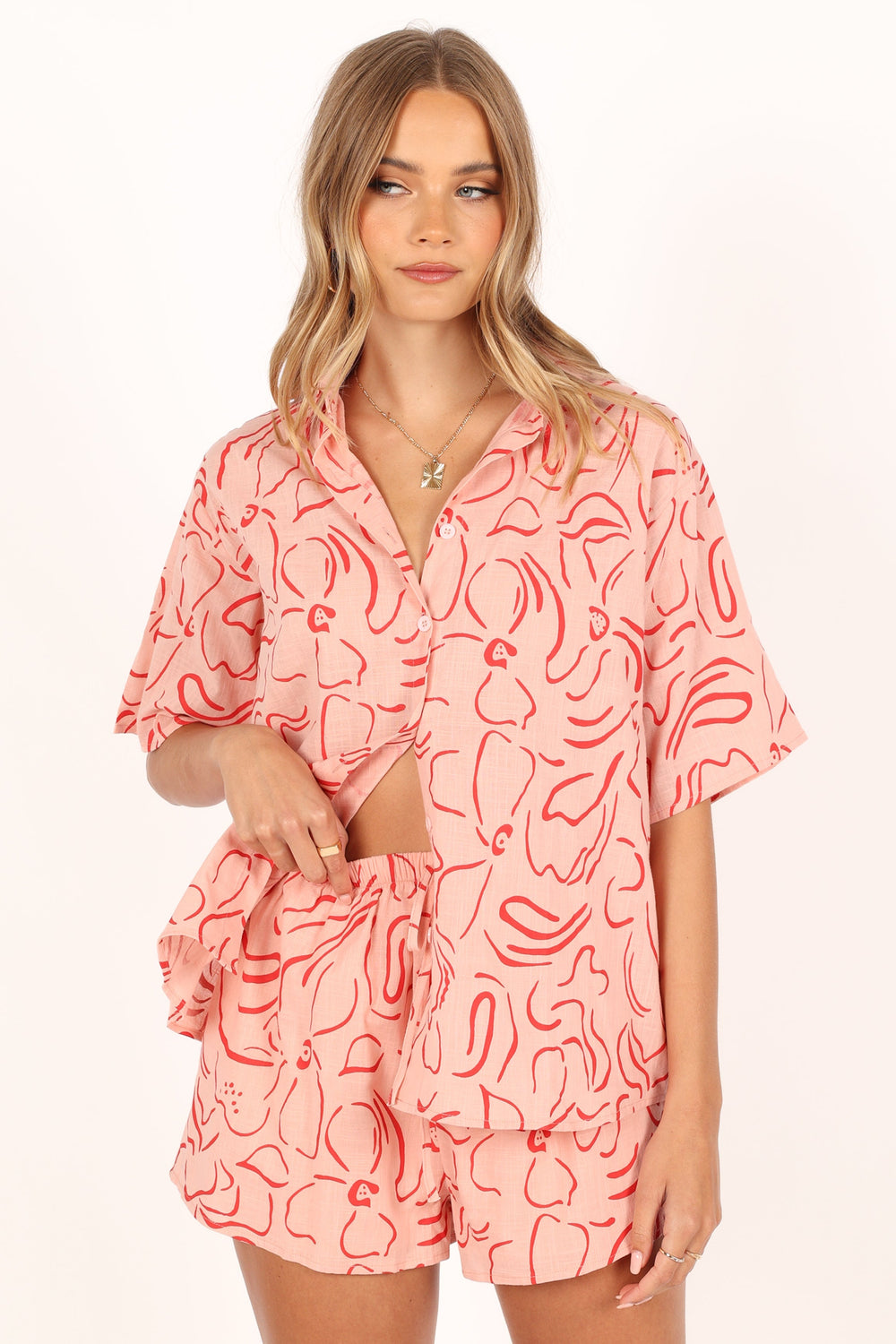 Collective Dress - Flower Power Short Set - Pink image 6