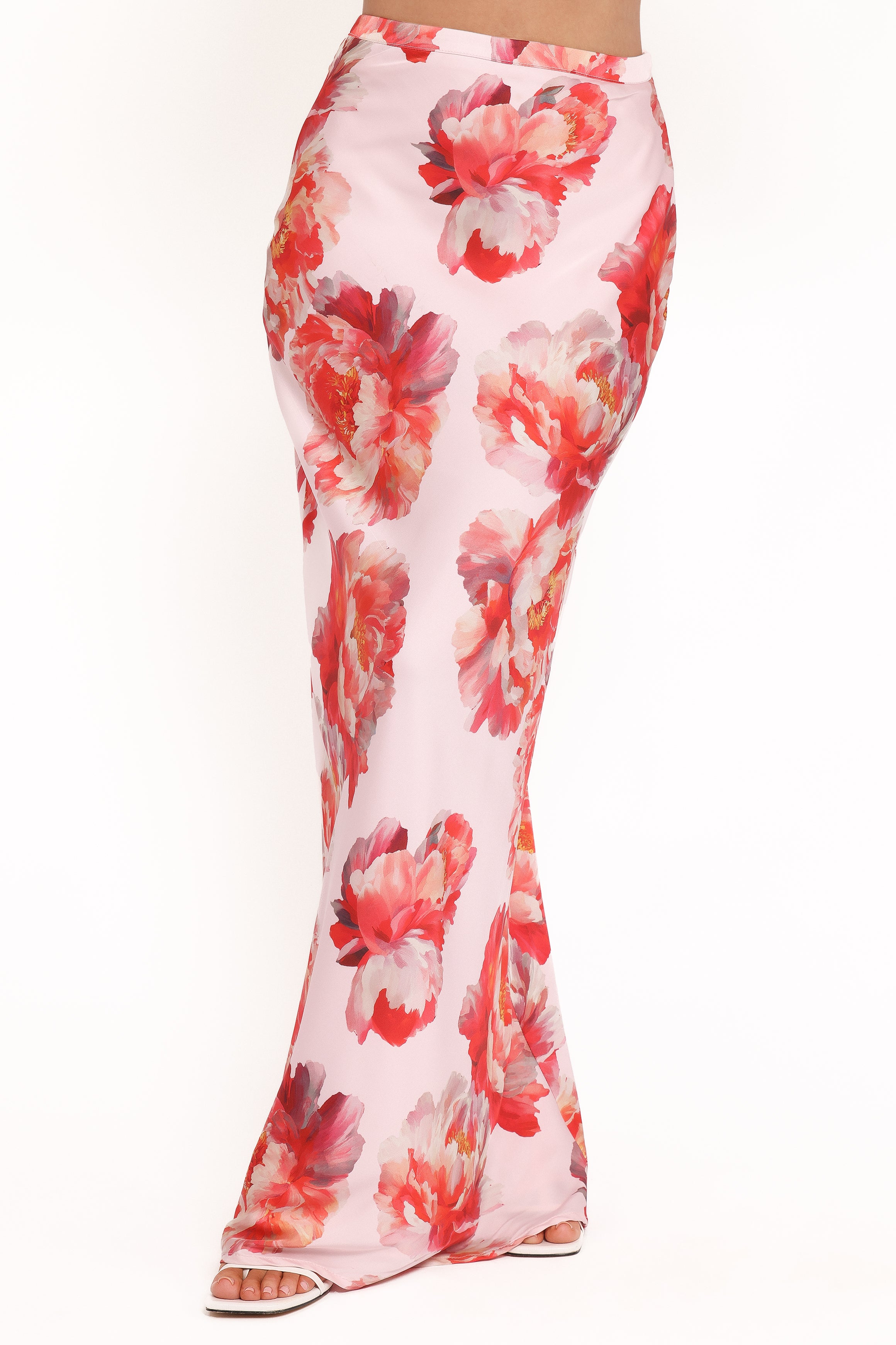 SETS Georgina One Shoulder Skirt Set - Pink Peony