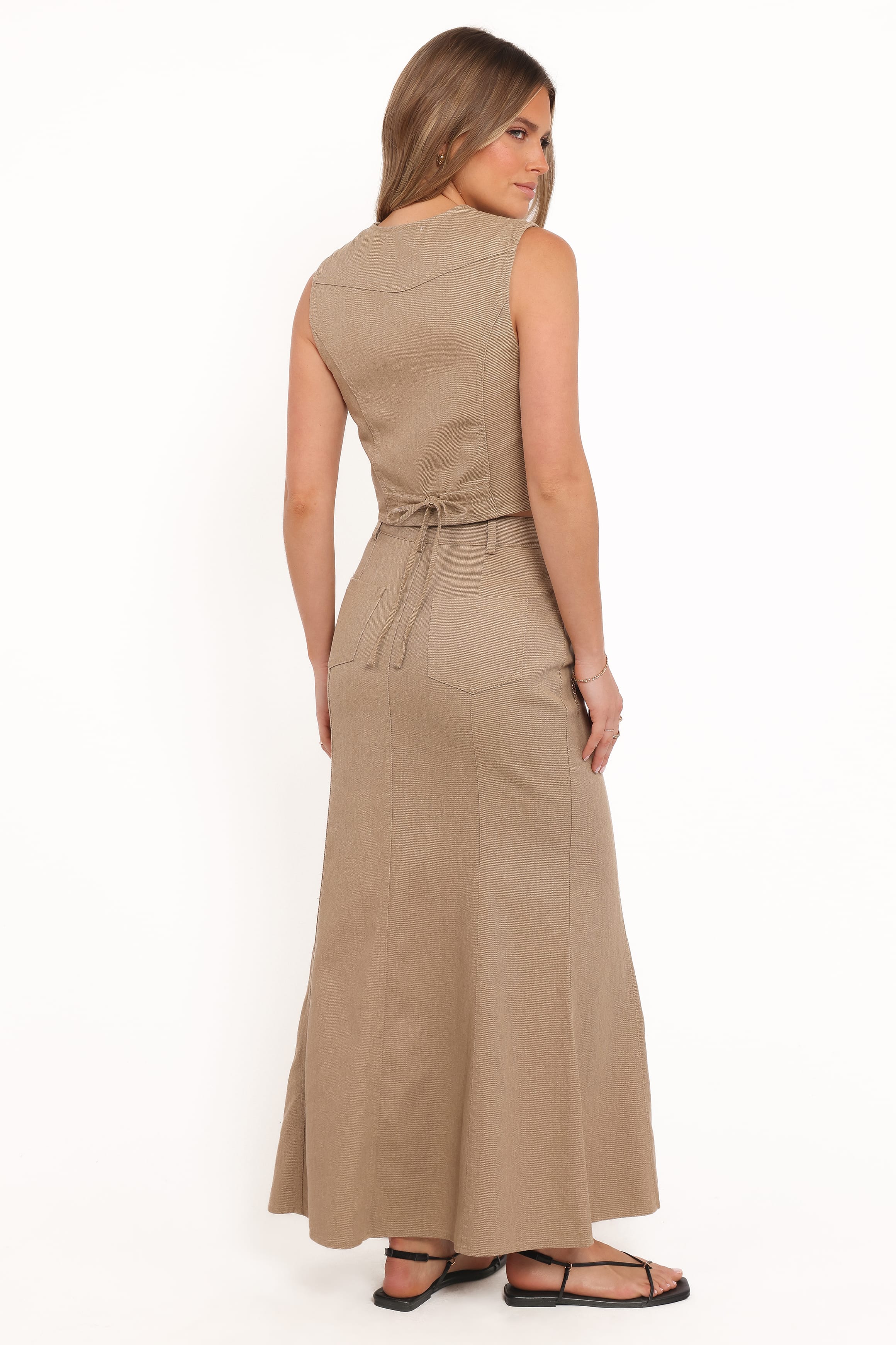 SETS Giselle Skirt Set - Beige