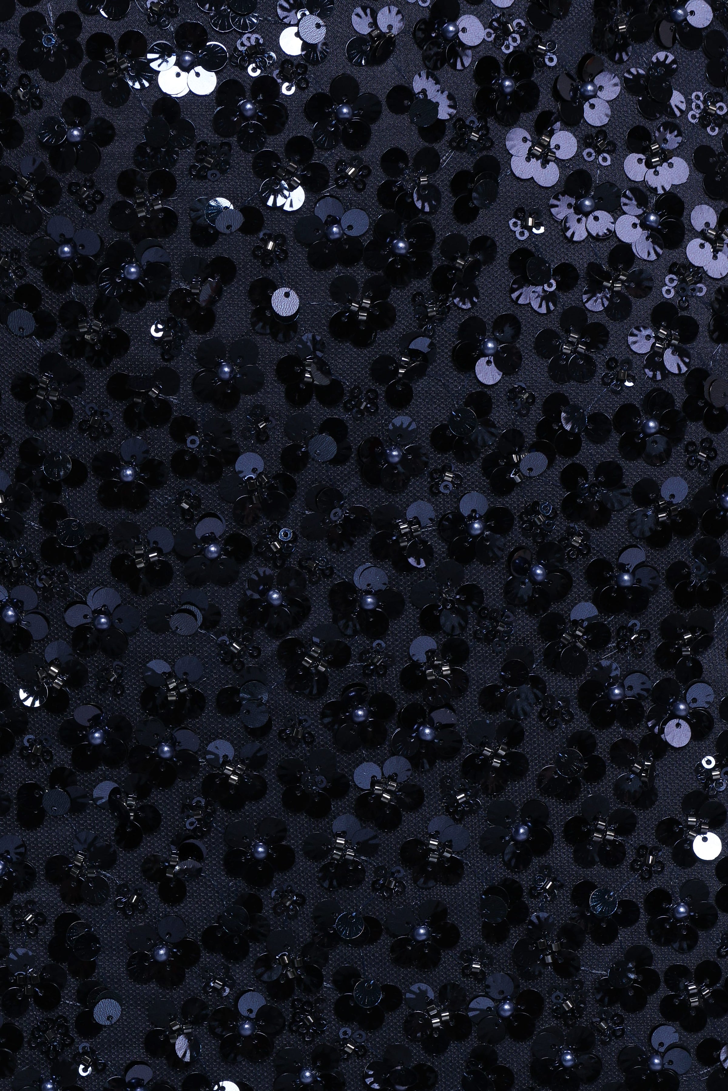 SETS Glissy Sequin Skirt Set - Navy