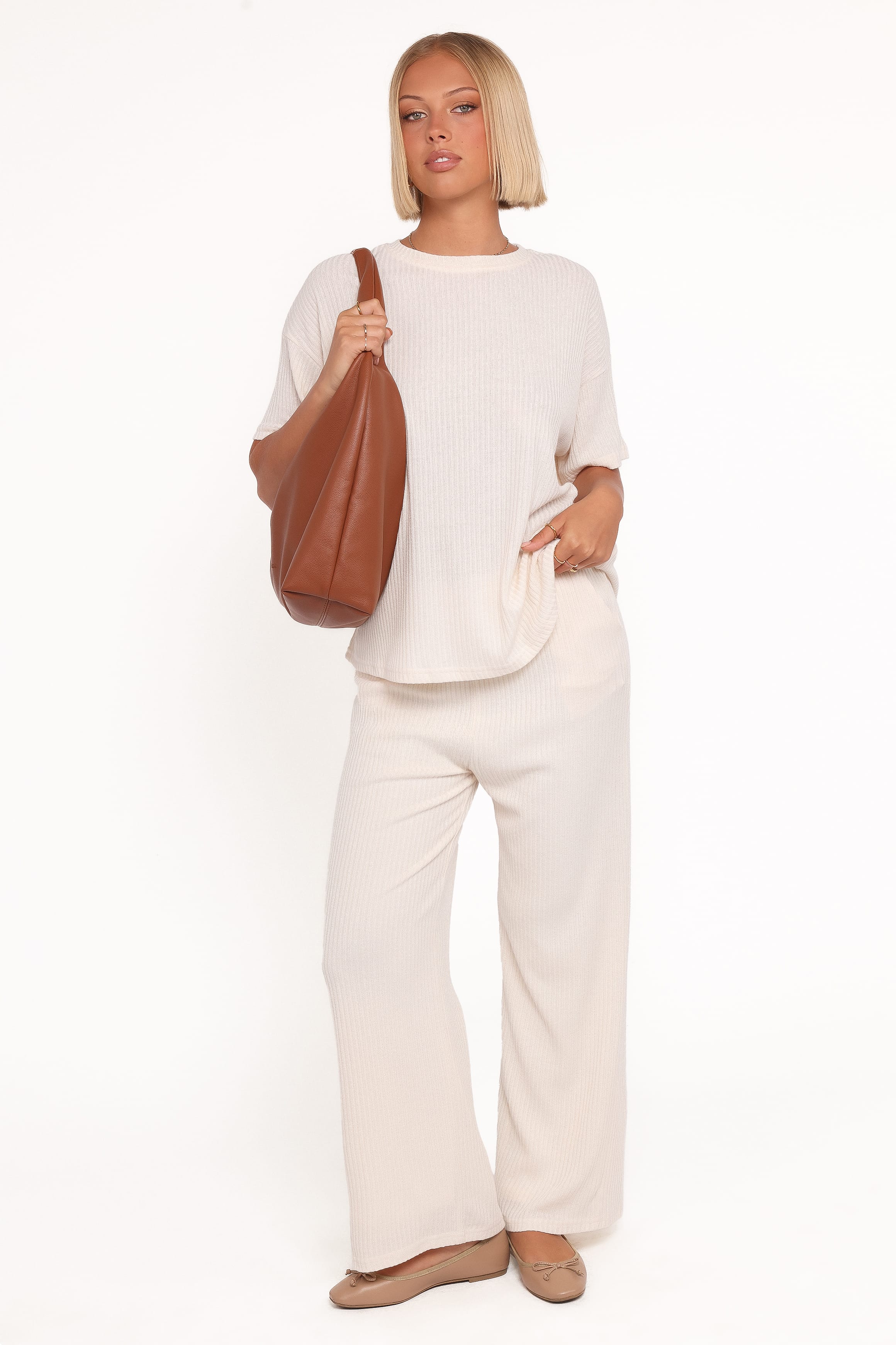 SETS Granger Knit Pant Set - Cream