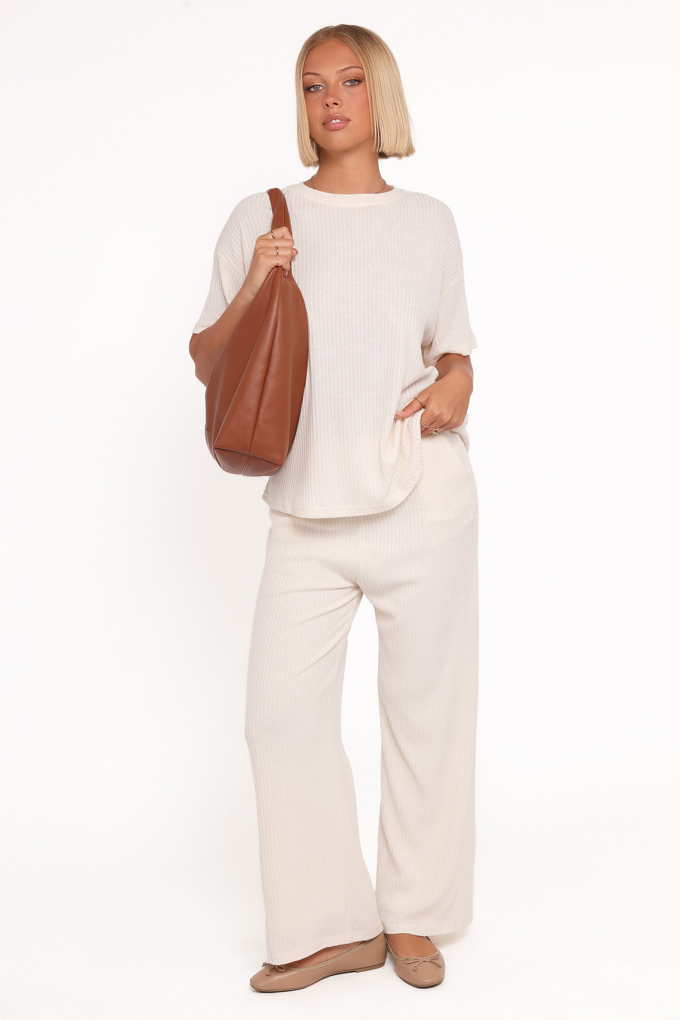 SETS Granger Knit Pant Set - Cream