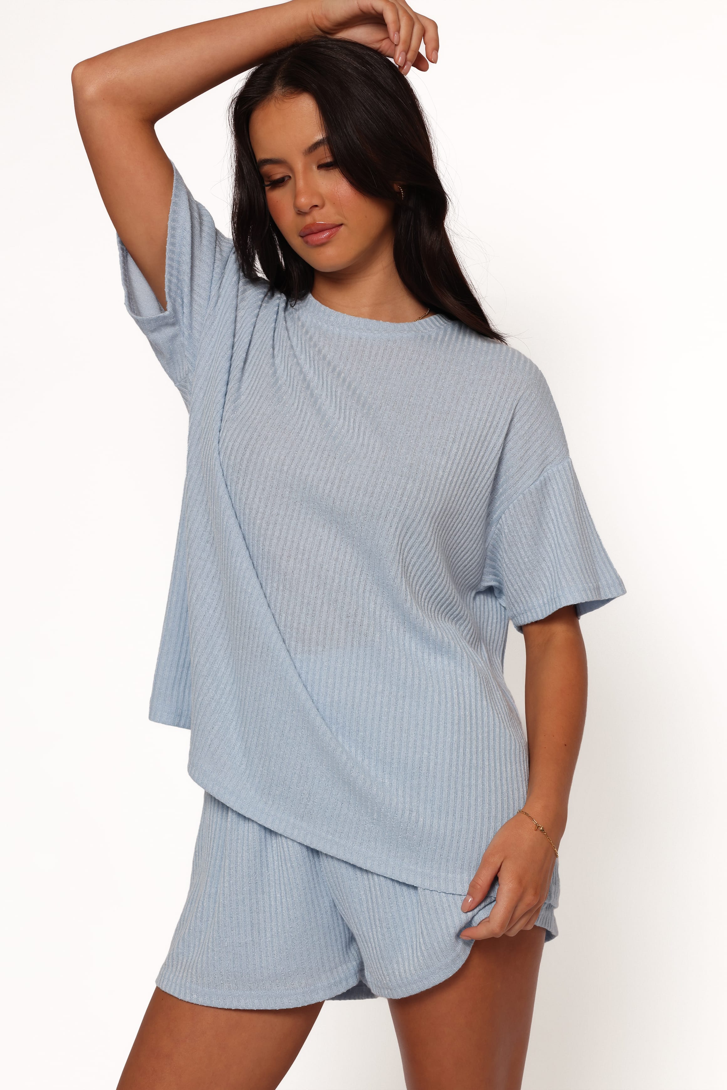 SETS Granger Knit Short Set - Blue