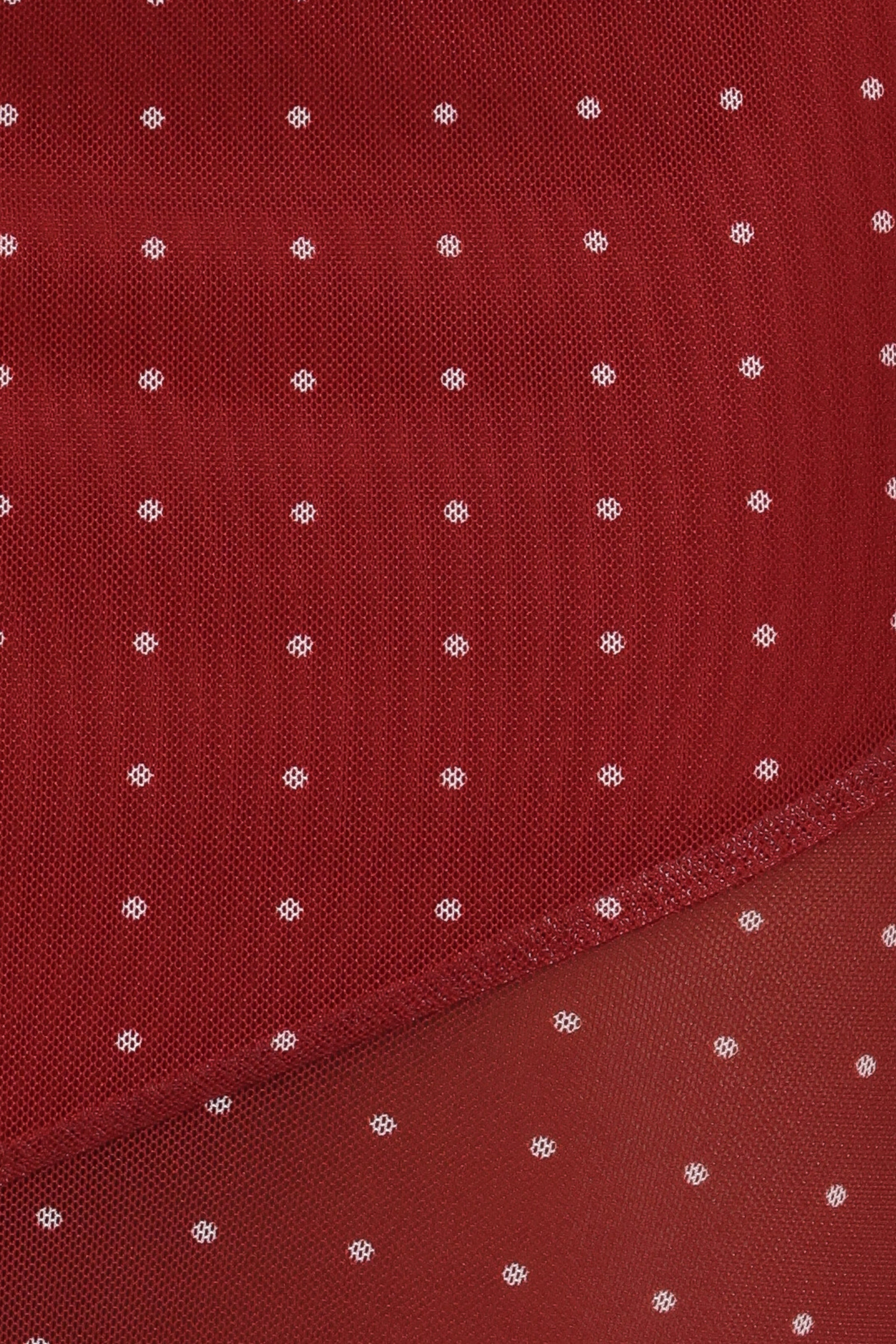 SETS @Hollie Mesh Skirt Set - Red Polka Dot