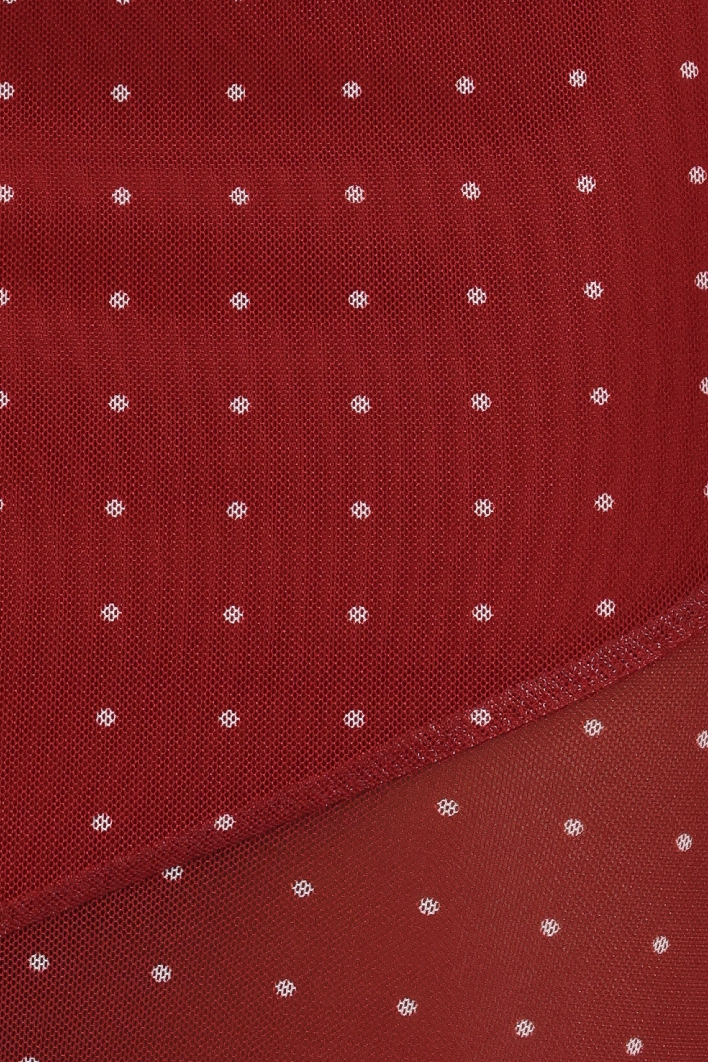 SETS @Hollie Mesh Skirt Set - Red Polka Dot