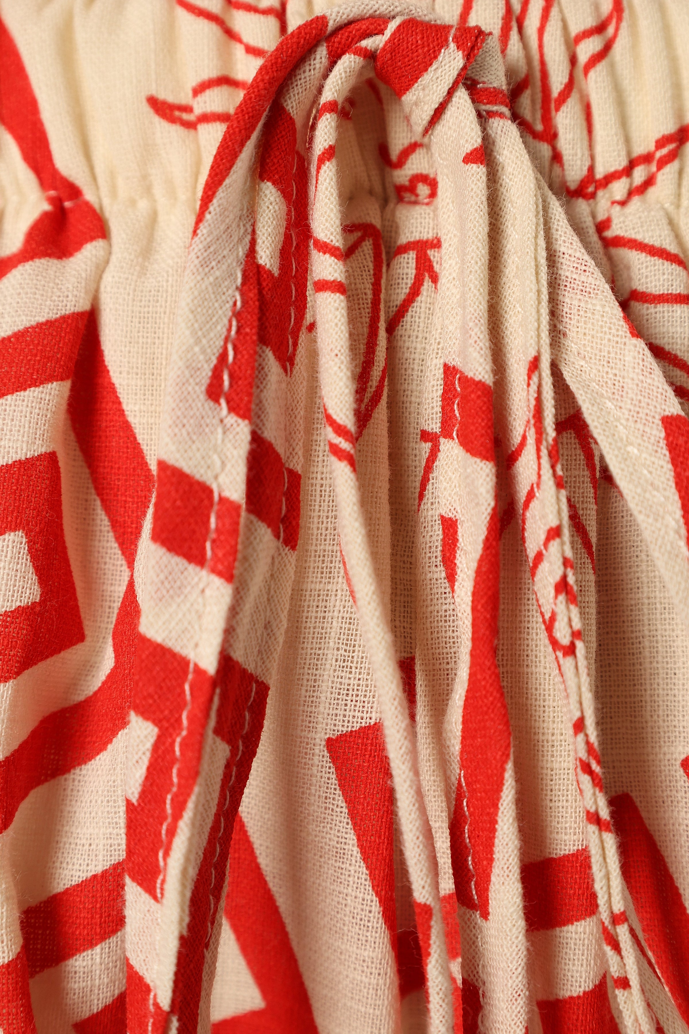 SETS @Isabella Short Set - Beige Red