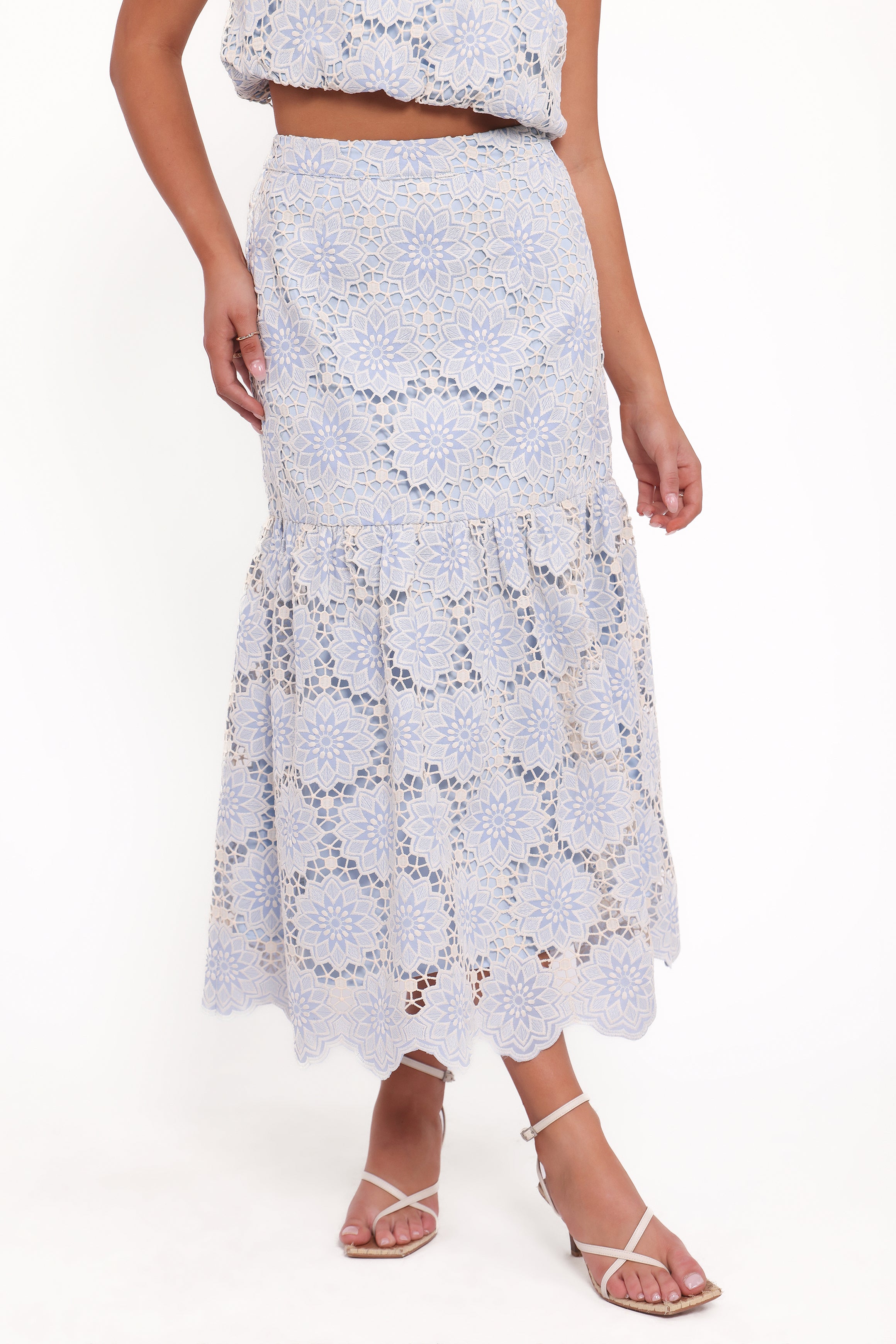 SETS Jennie Skirt Set - Blue