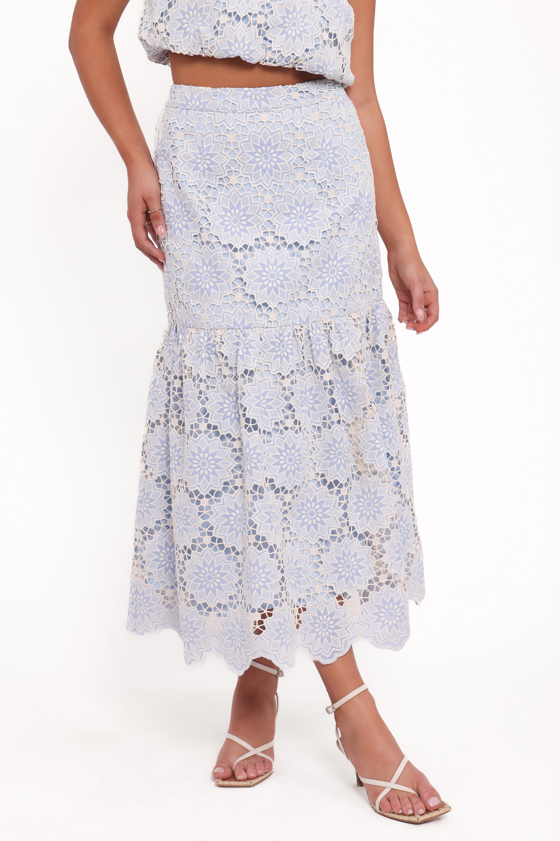 SETS Jennie Skirt Set - Blue