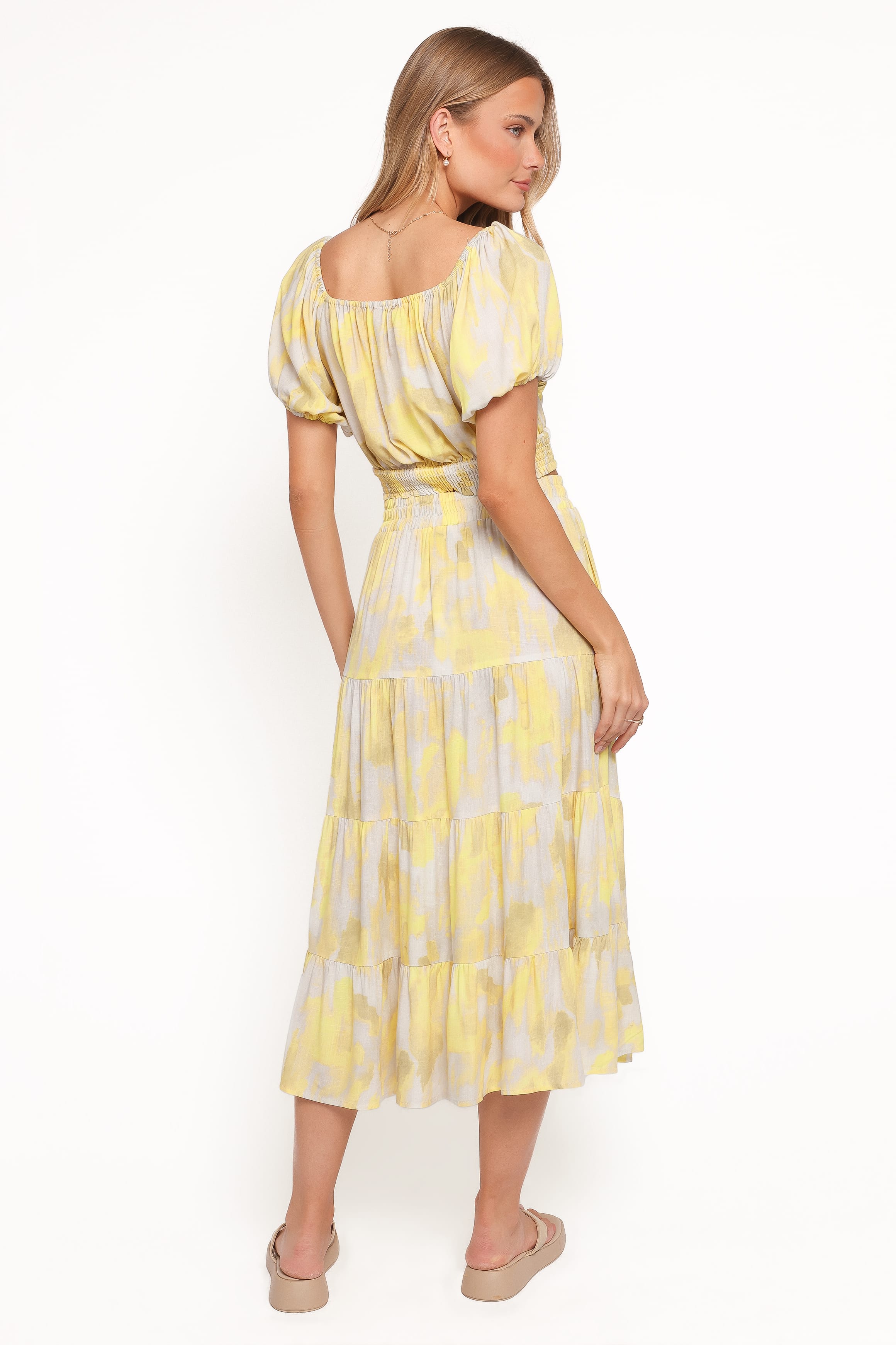 SETS Jess Midi Skirt Set - Yellow