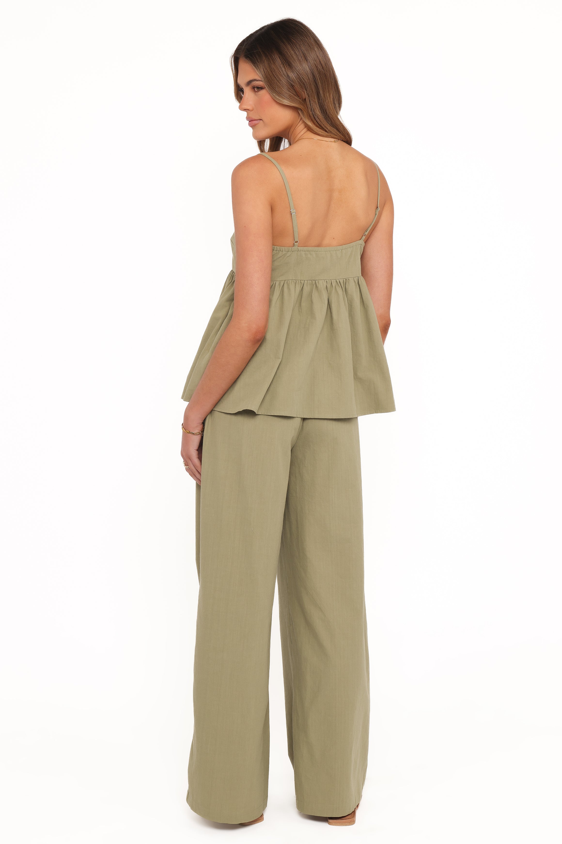 SETS Jessica Pant Set - Olive