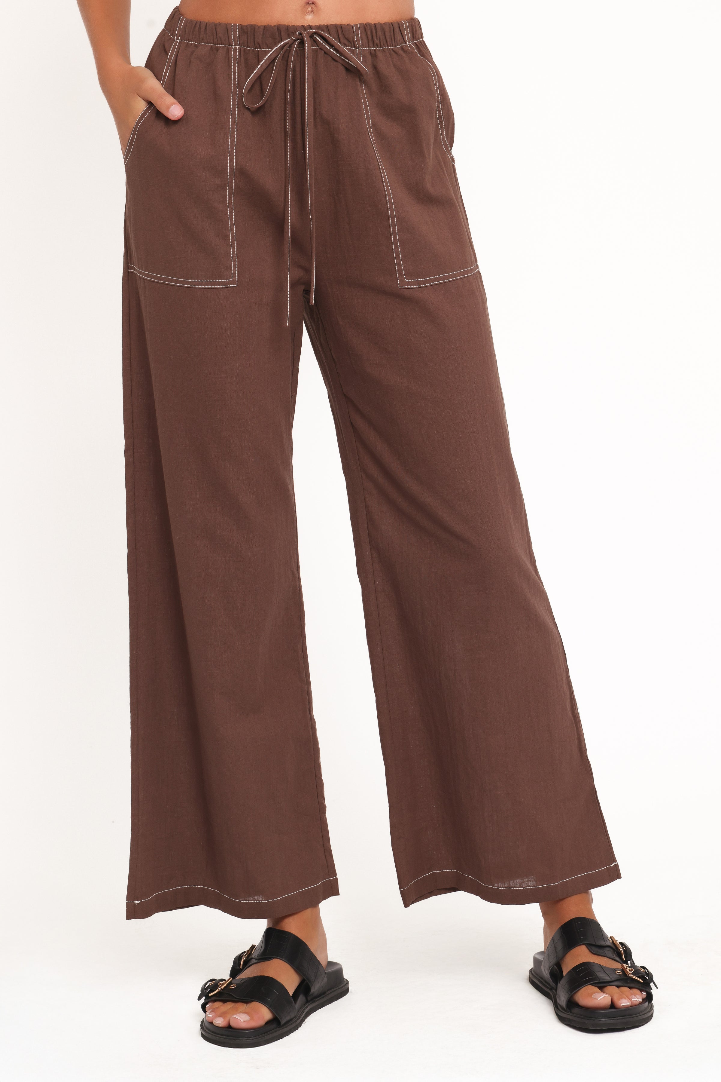 SETS Jill Pant Set - Chocolate