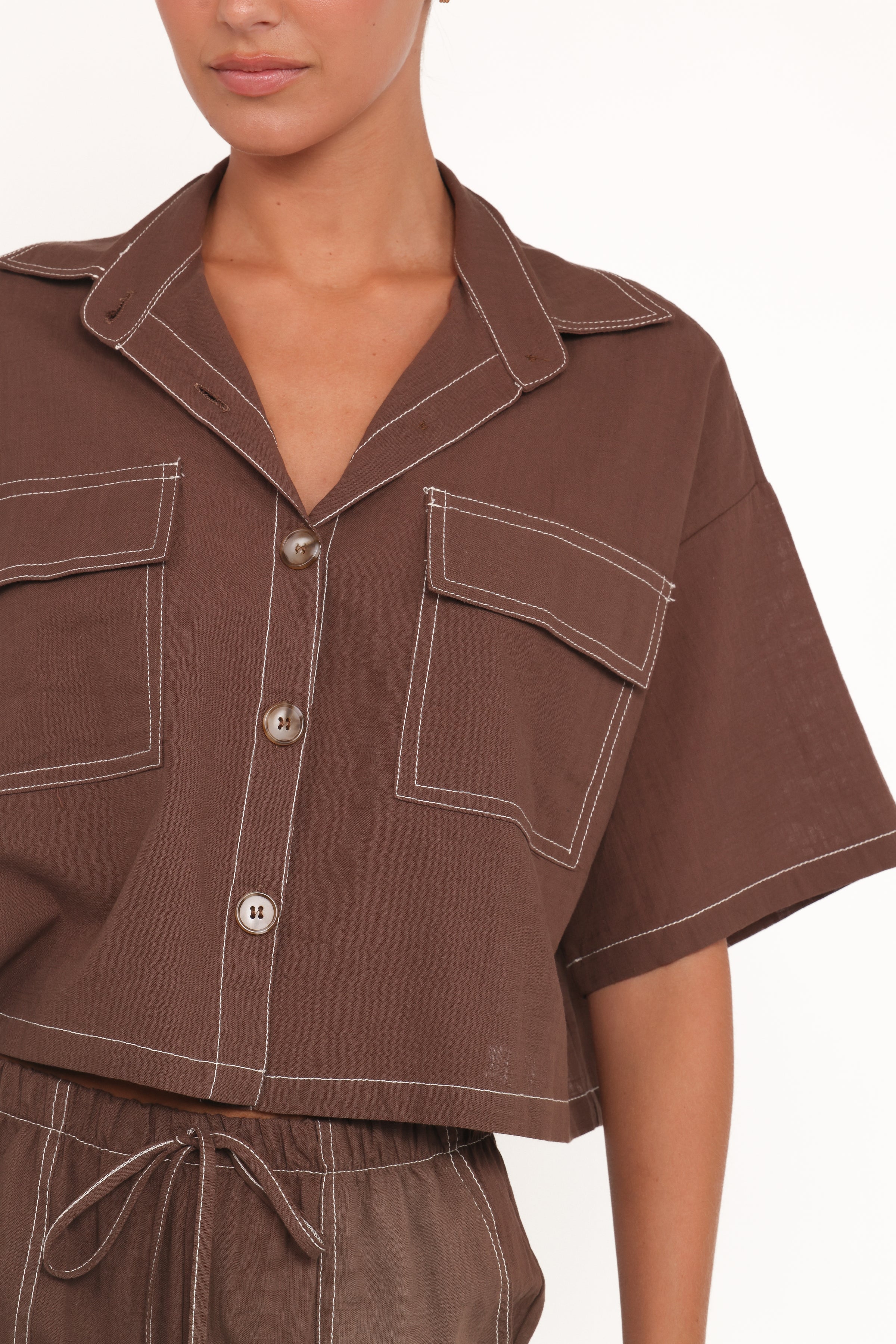 SETS Jill Pant Set - Chocolate