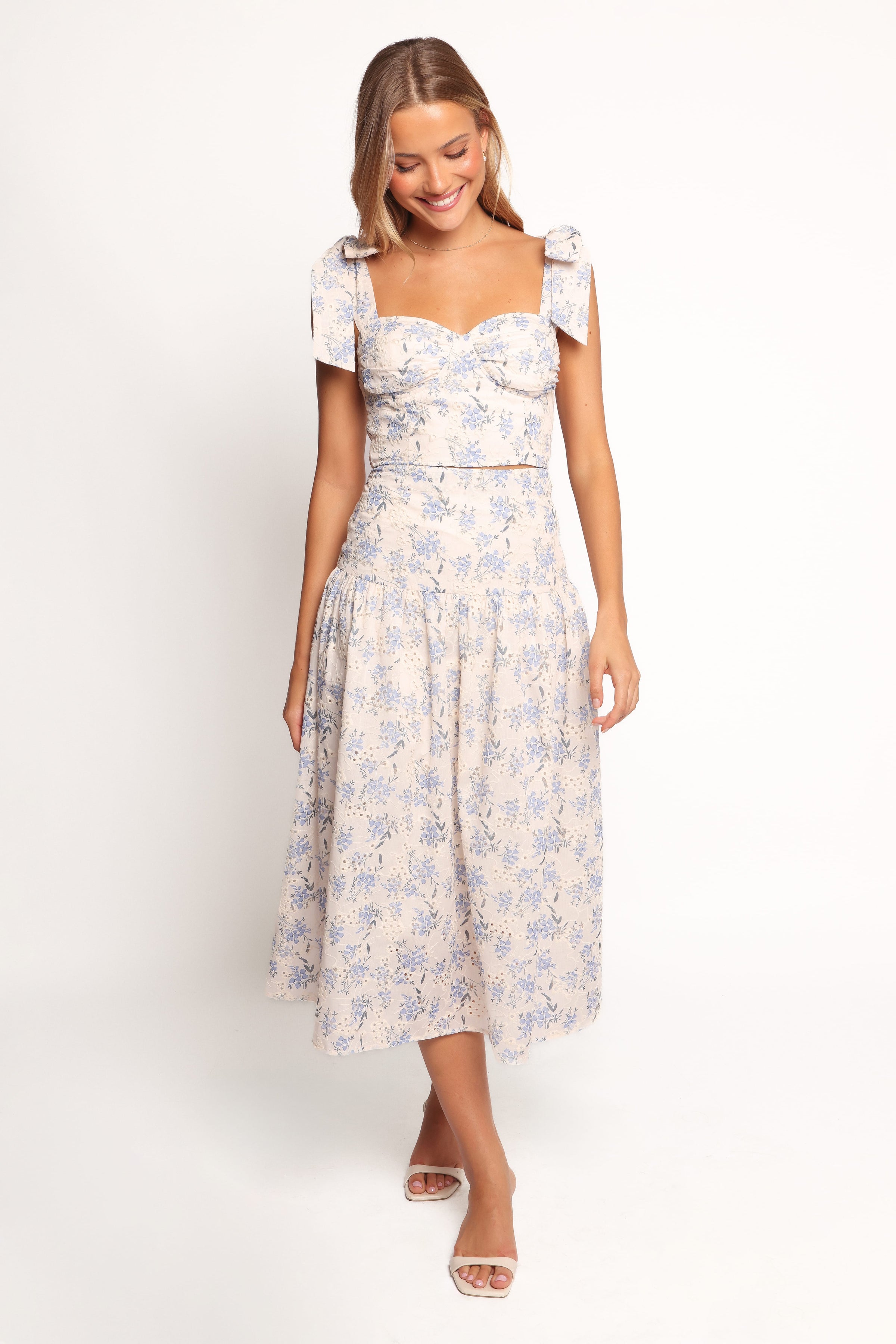 SETS Kara Two Piece Set - Blue Floral