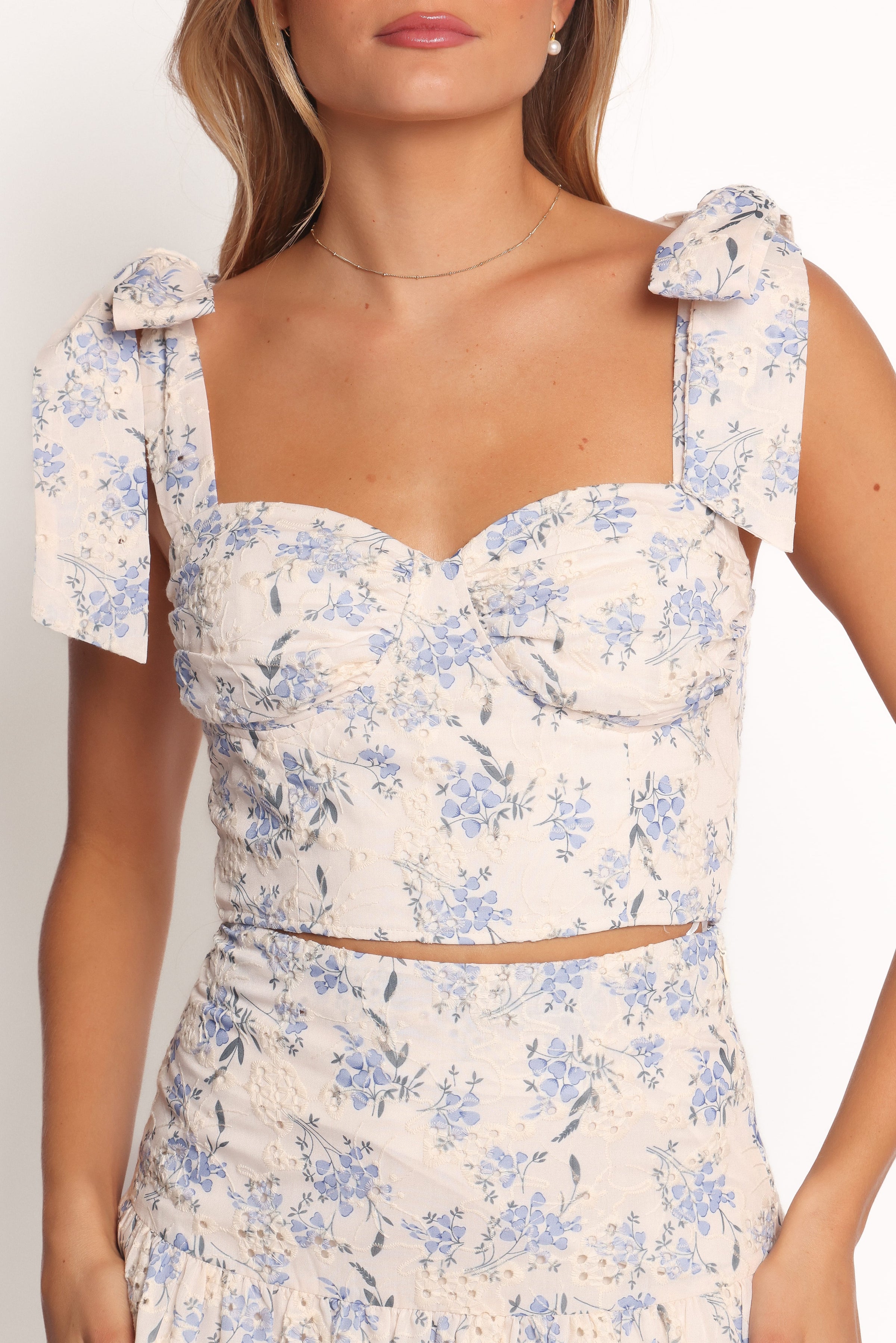 SETS Kara Two Piece Set - Blue Floral