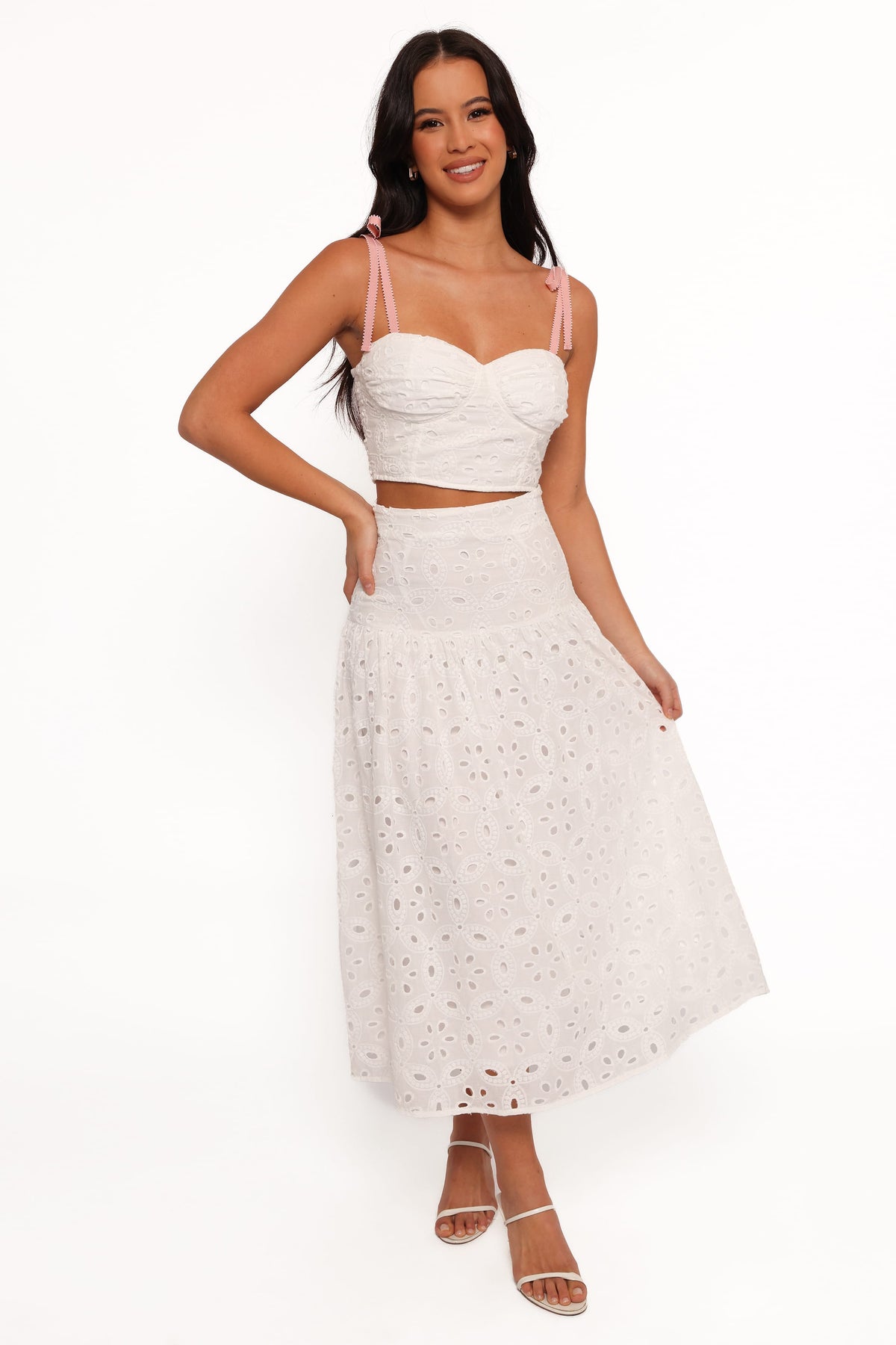 SETS Kara Two Piece Set - White