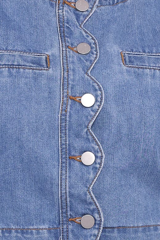 SETS Karish Skirt Set - Medium Denim