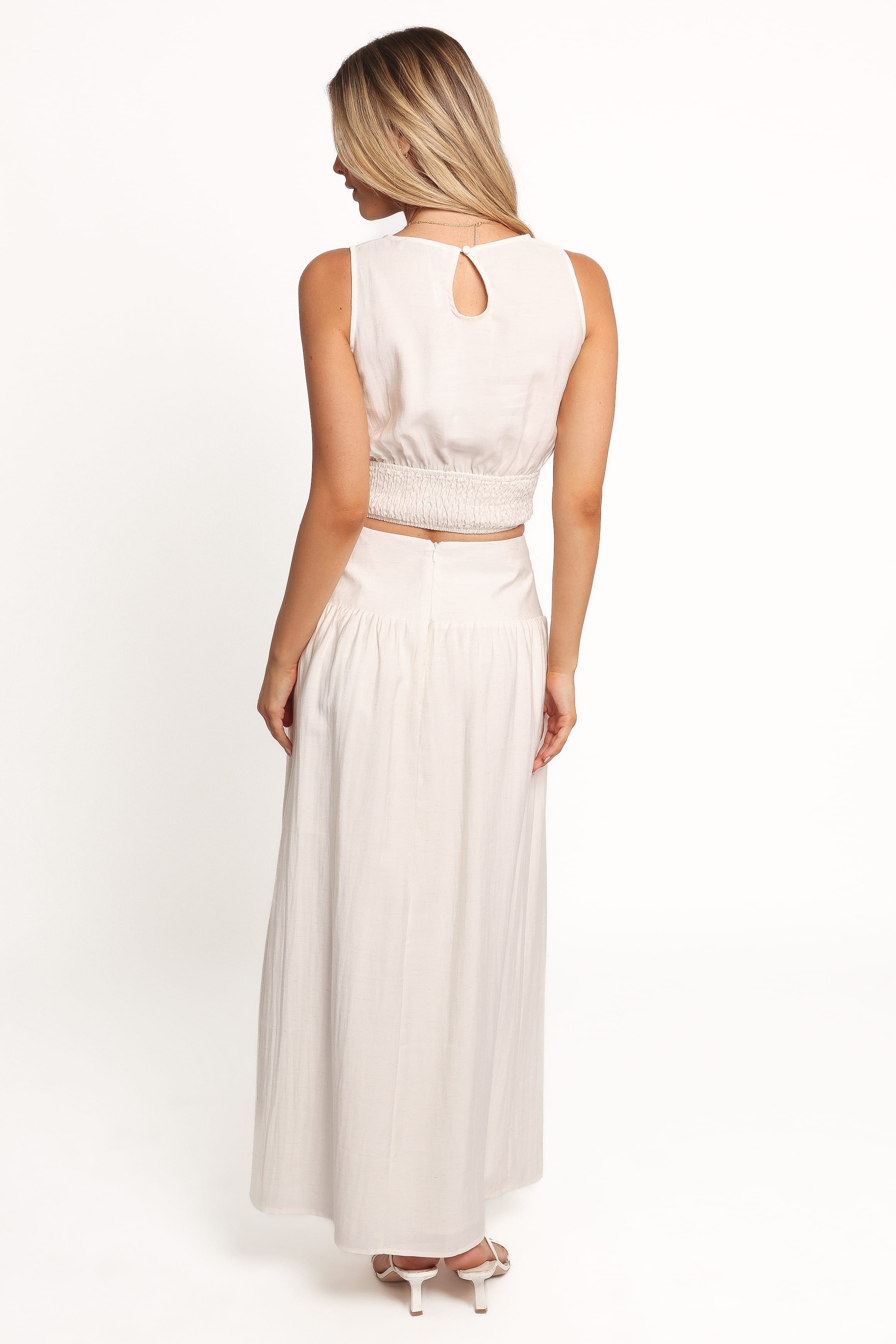 SETS Kerri Skirt Set - White