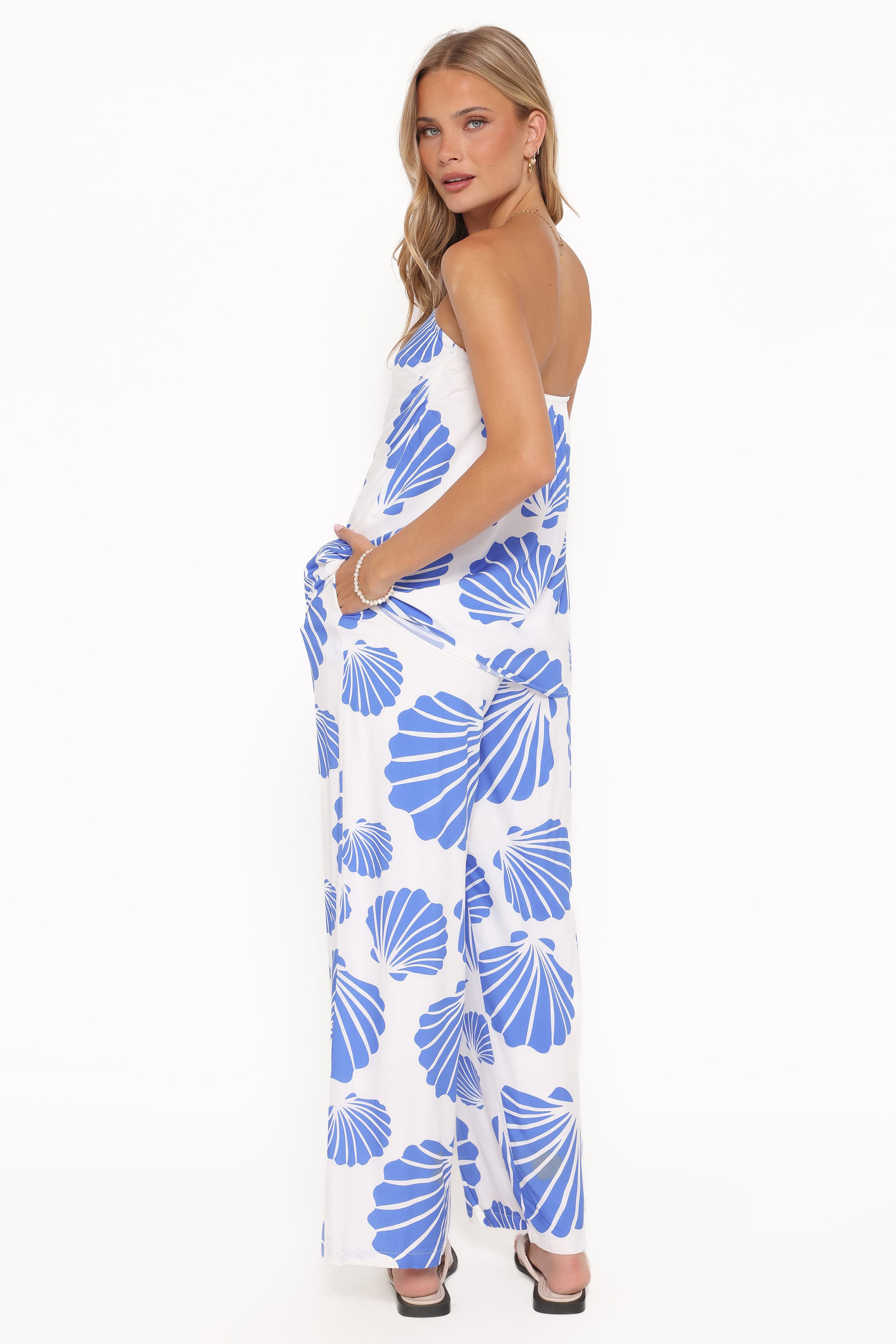 SETS Kristy Pant Set - Blue Shell