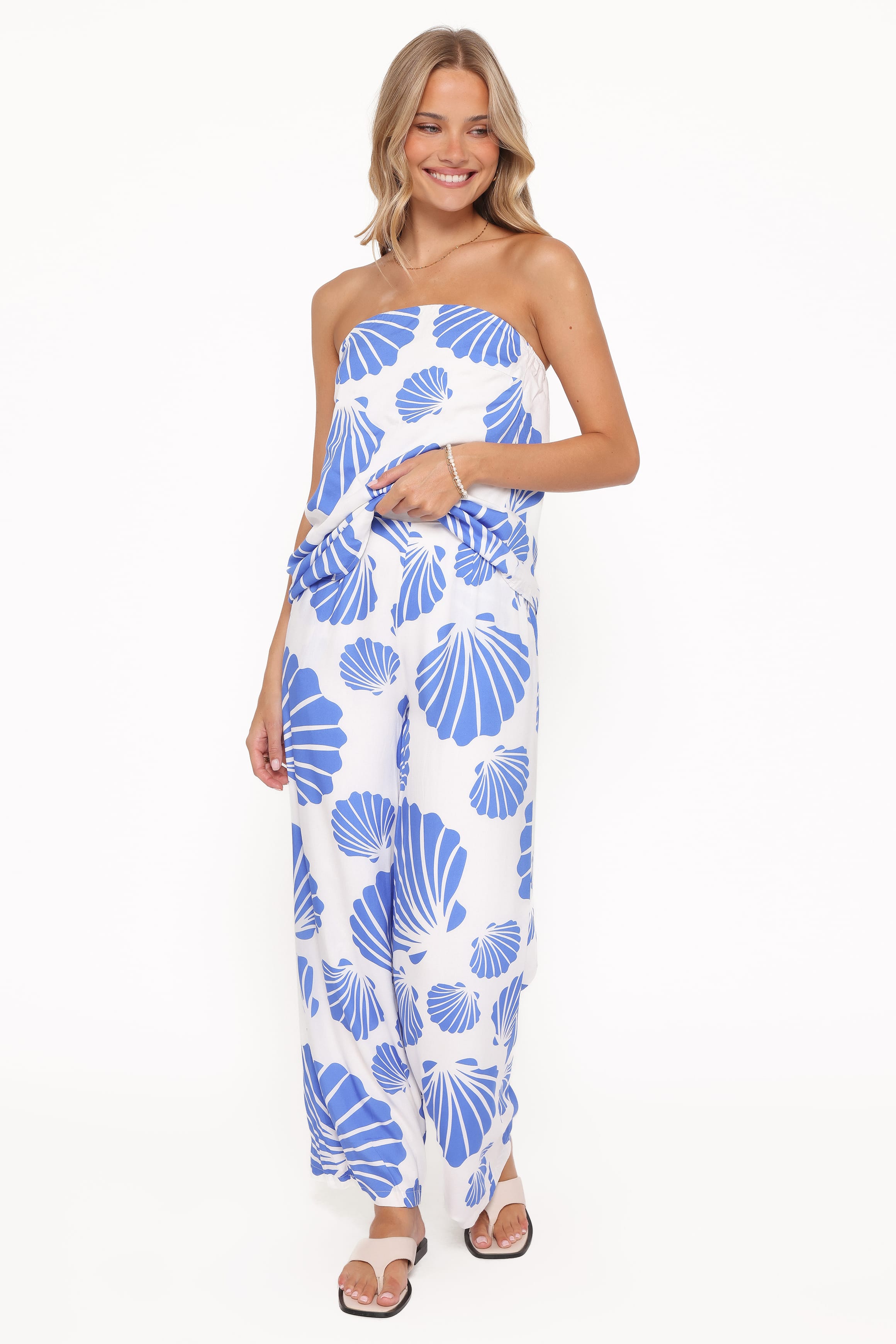 SETS Kristy Pant Set - Blue Shell